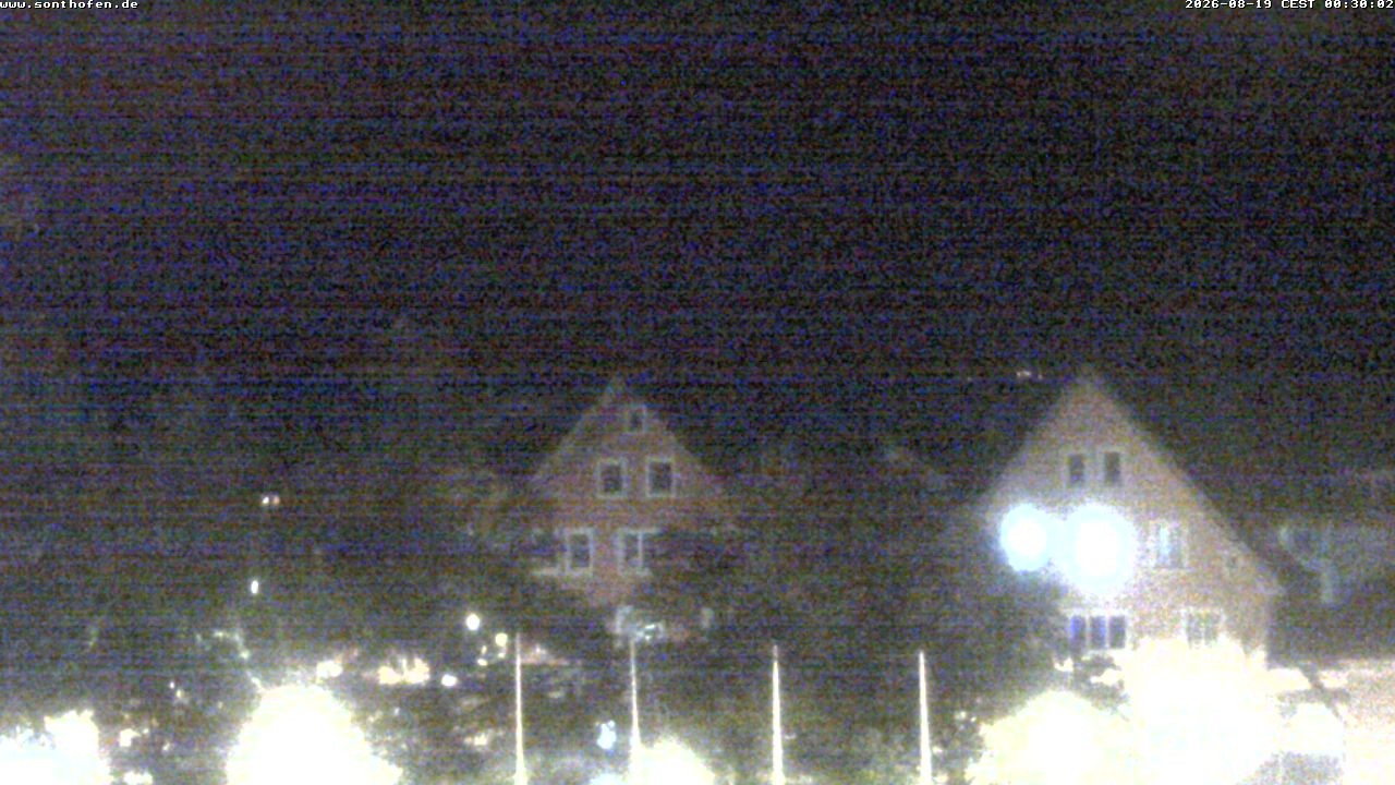 Archiv Foto Webcam Rathausplatz in Sonthofen