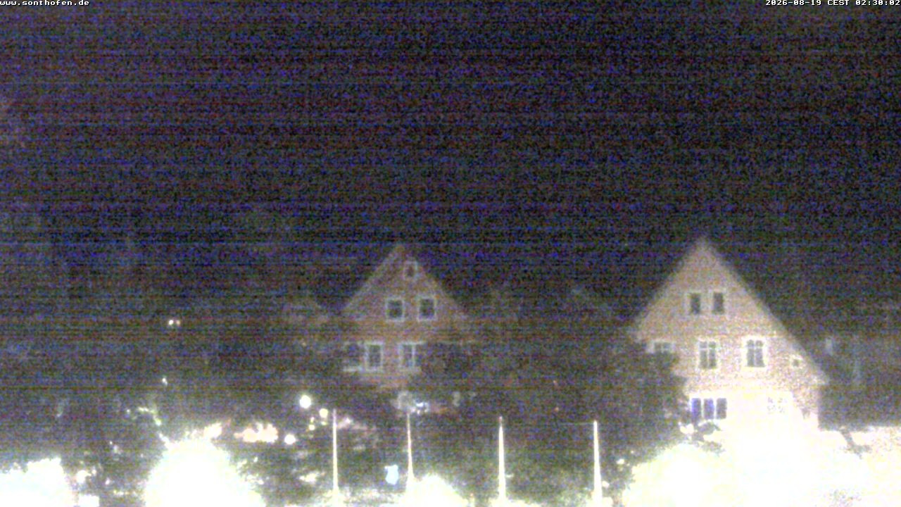 Archiv Foto Webcam Rathausplatz in Sonthofen