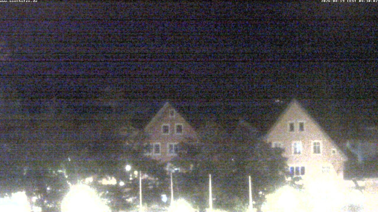 Archiv Foto Webcam Rathausplatz in Sonthofen