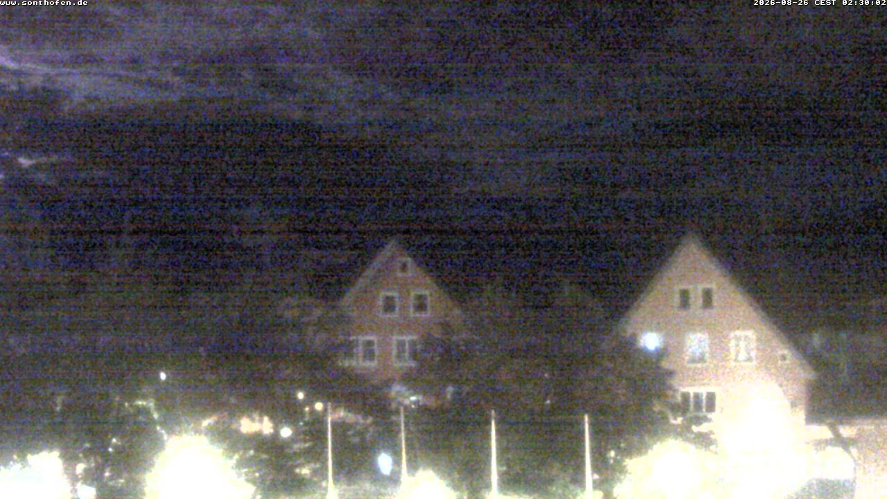 Archived image Webcam Town Hall Square of Sonthofen