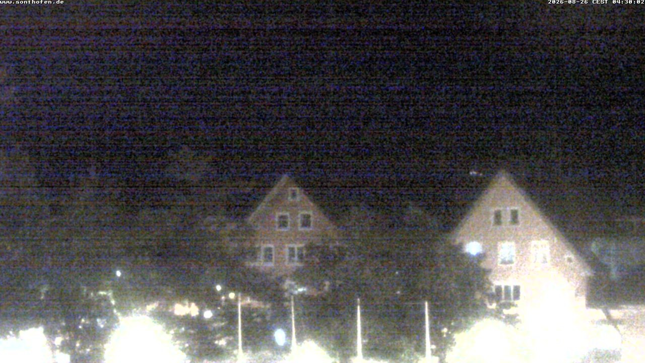 Archived image Webcam Town Hall Square of Sonthofen