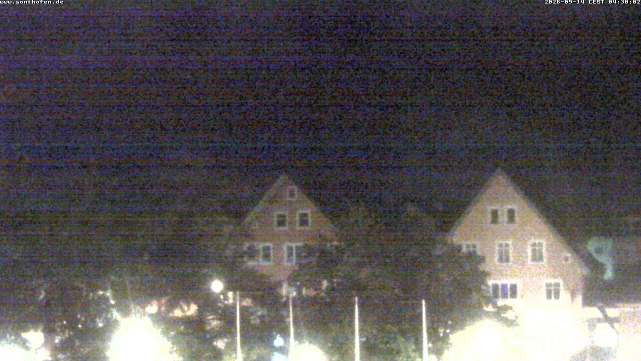 Archiv Foto Webcam Rathausplatz in Sonthofen