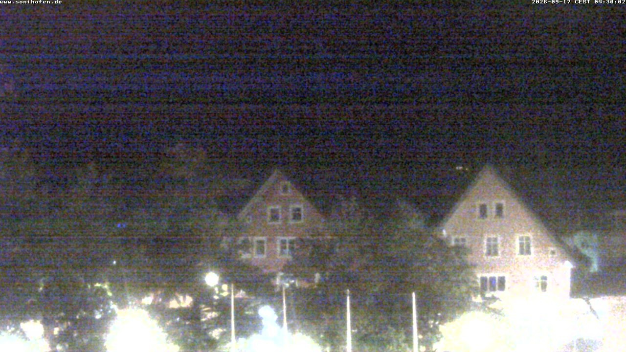Archived image Webcam Town Hall Square of Sonthofen