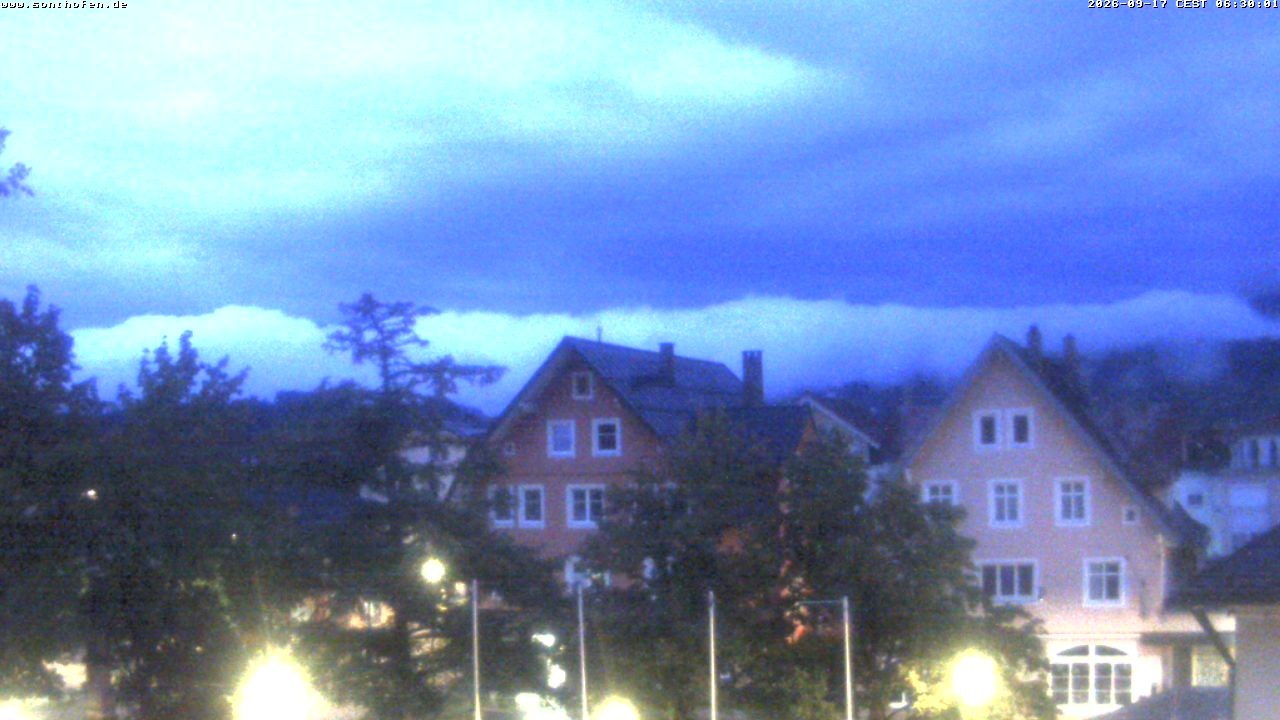 Archived image Webcam Town Hall Square of Sonthofen