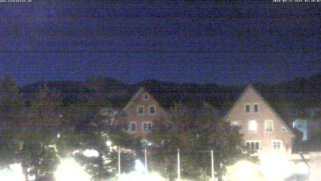 Archiv Foto Webcam Rathausplatz in Sonthofen