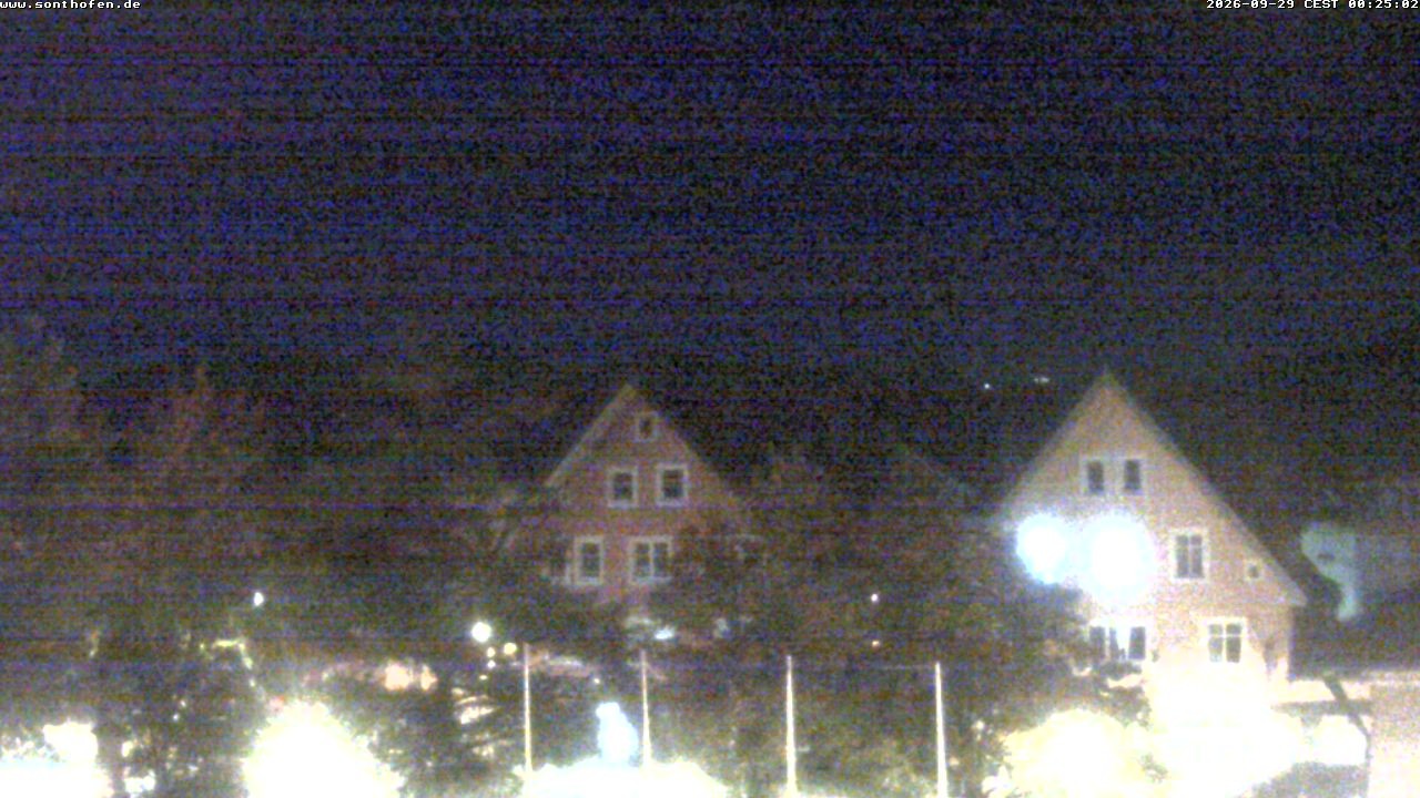 Archiv Foto Webcam Rathausplatz in Sonthofen