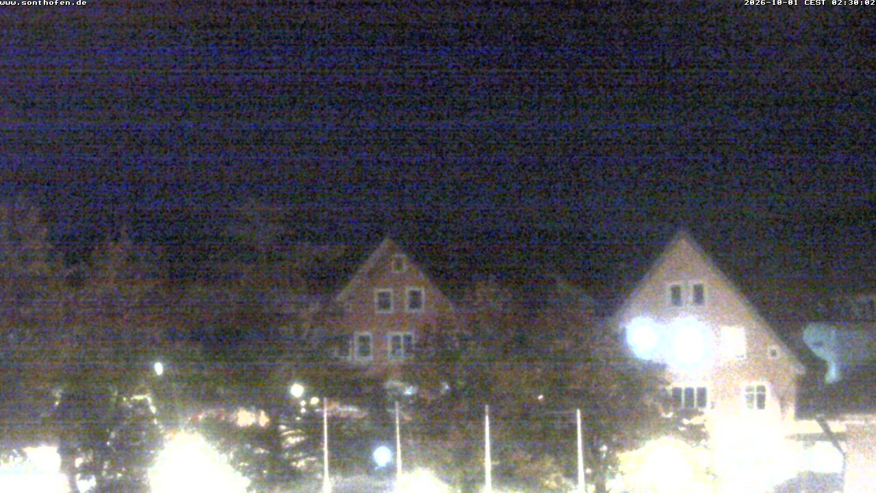 Archiv Foto Webcam Rathausplatz in Sonthofen