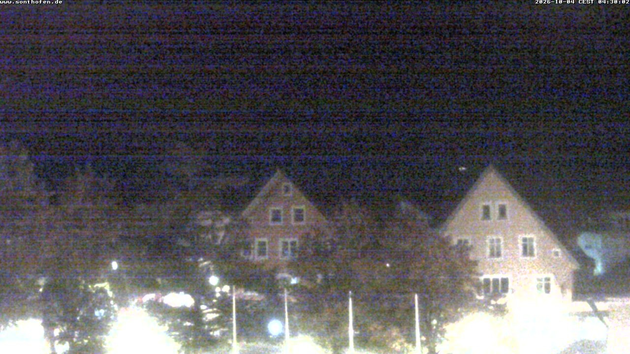Archiv Foto Webcam Rathausplatz in Sonthofen