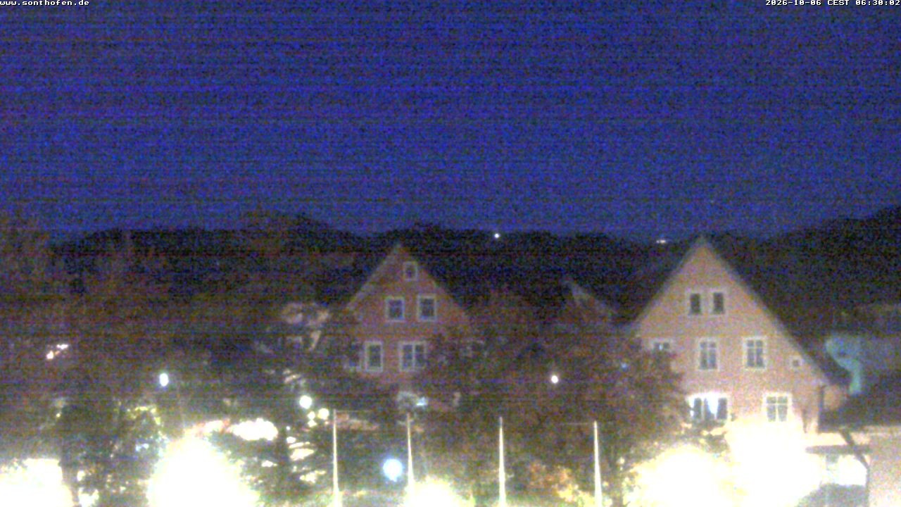 Archiv Foto Webcam Rathausplatz in Sonthofen