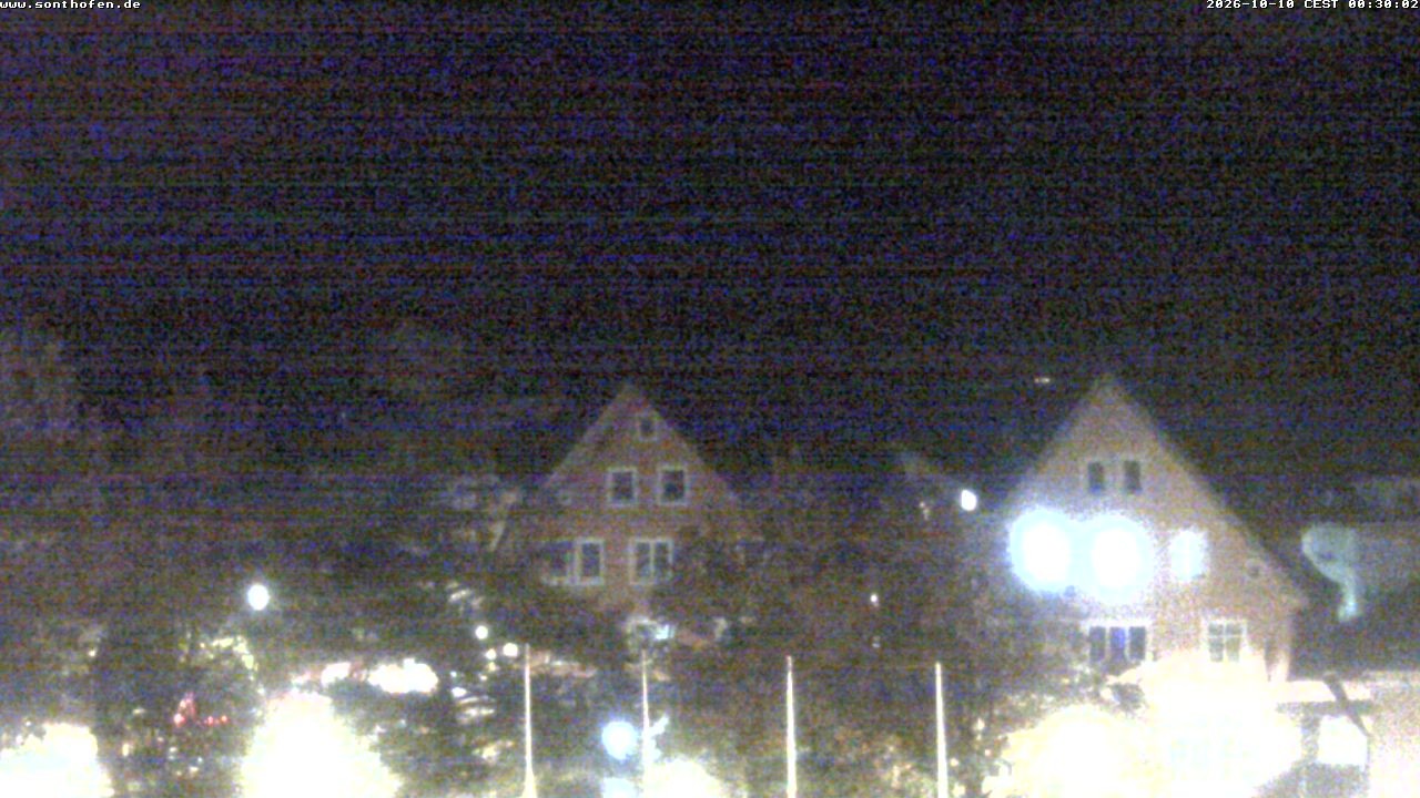 Archived image Webcam Town Hall Square of Sonthofen