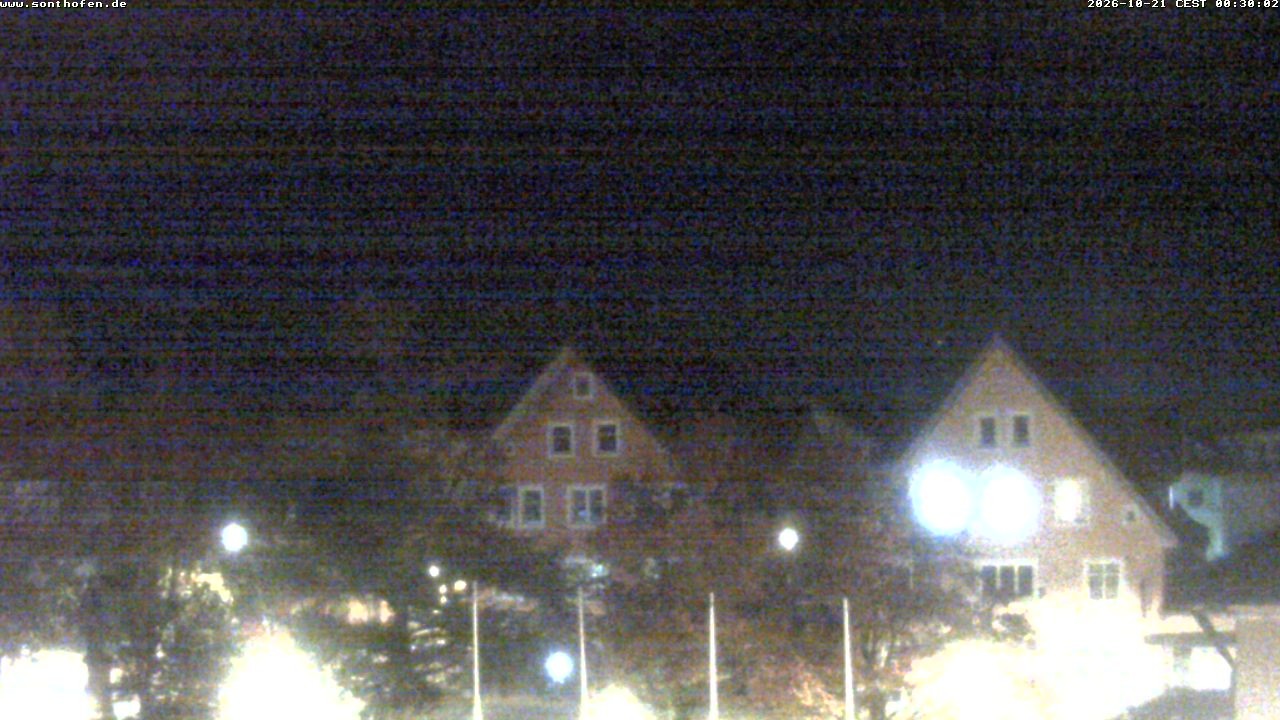 Archiv Foto Webcam Rathausplatz in Sonthofen