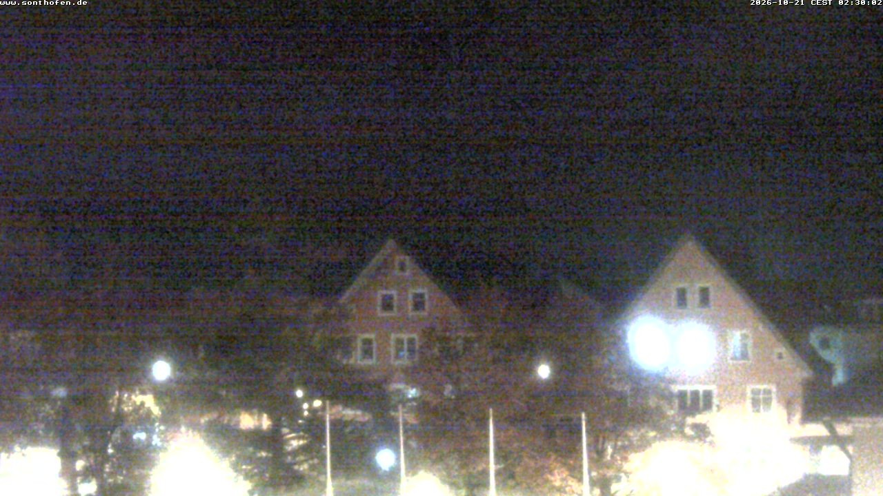 Archiv Foto Webcam Rathausplatz in Sonthofen