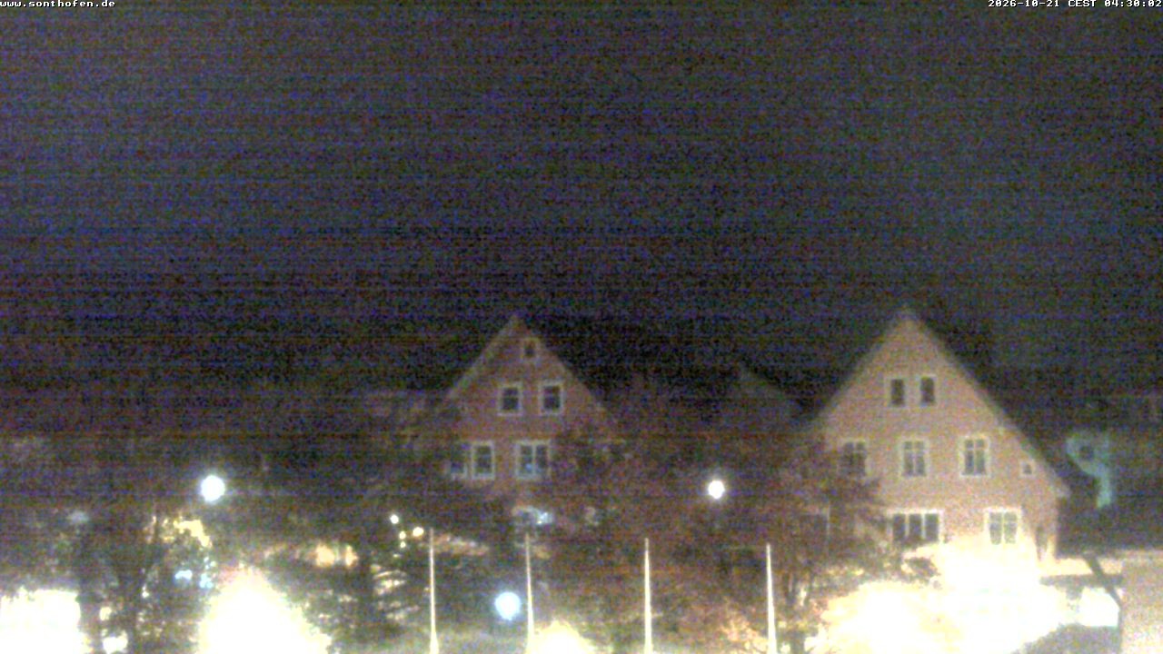 Archiv Foto Webcam Rathausplatz in Sonthofen