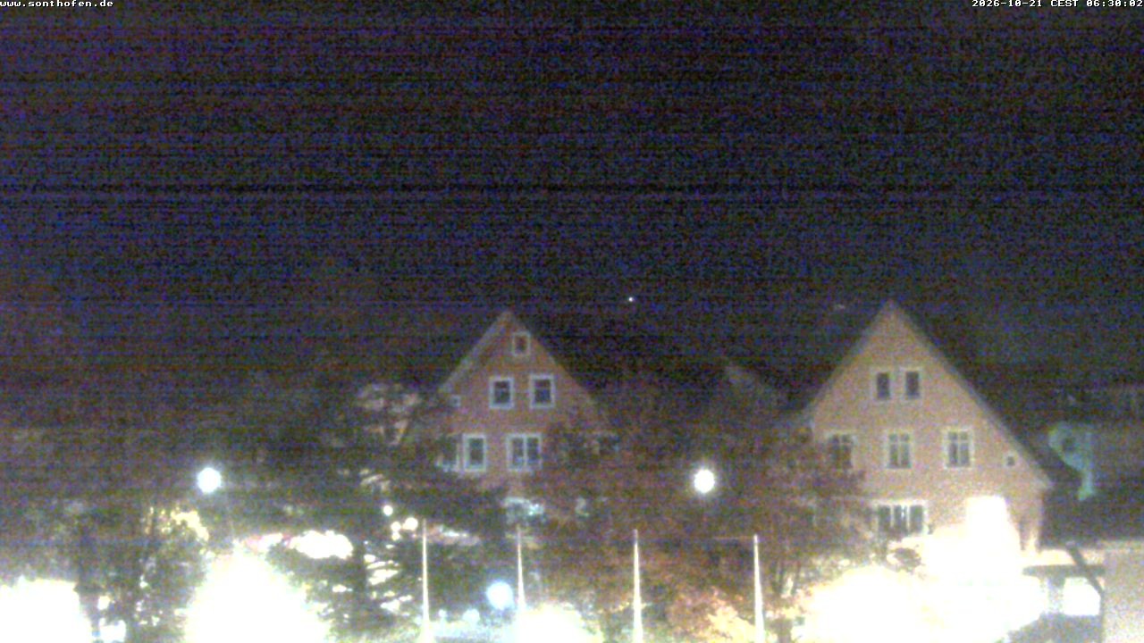 Archiv Foto Webcam Rathausplatz in Sonthofen