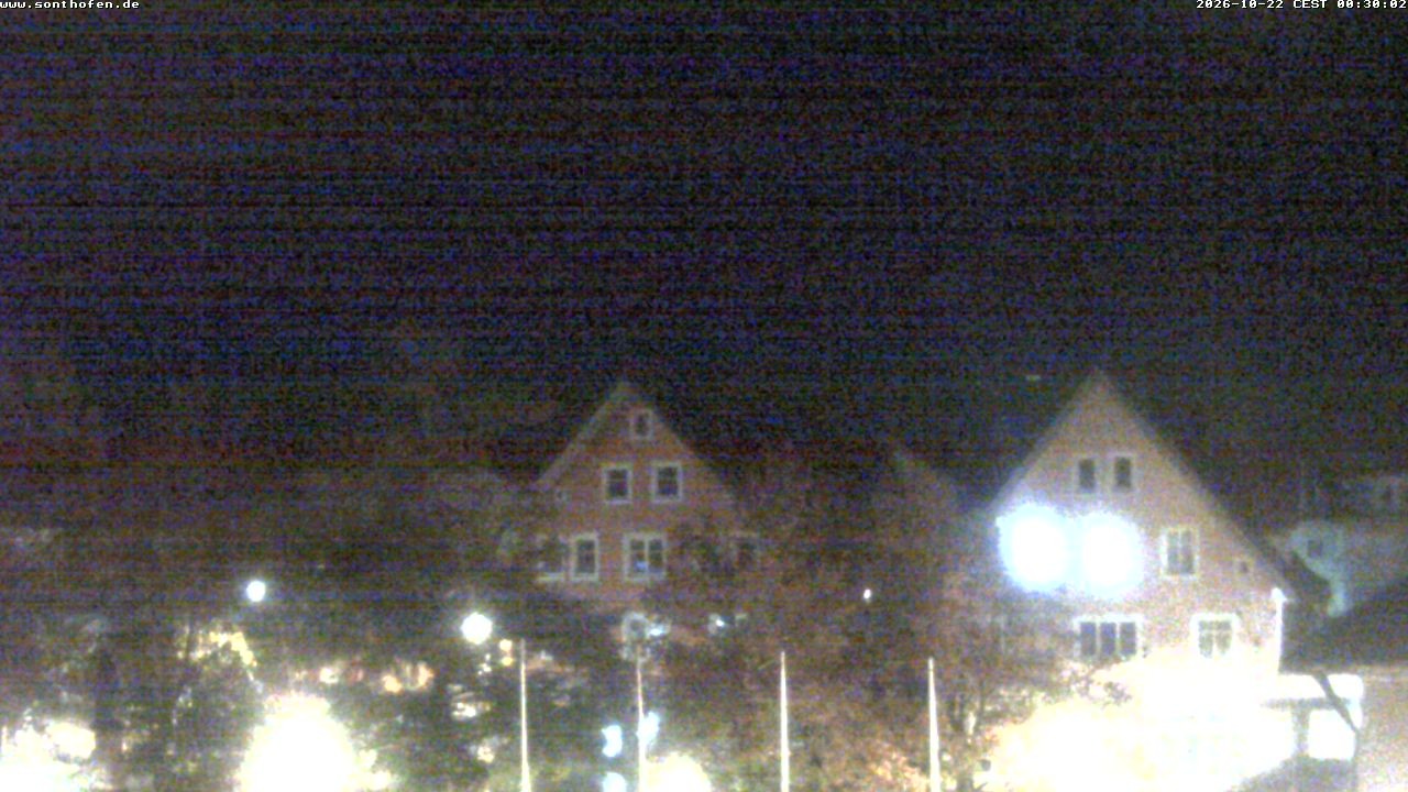 Archiv Foto Webcam Rathausplatz in Sonthofen