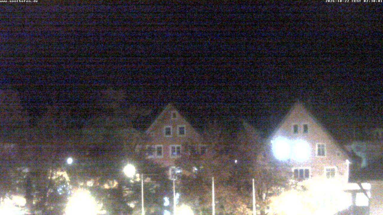 Archiv Foto Webcam Rathausplatz in Sonthofen