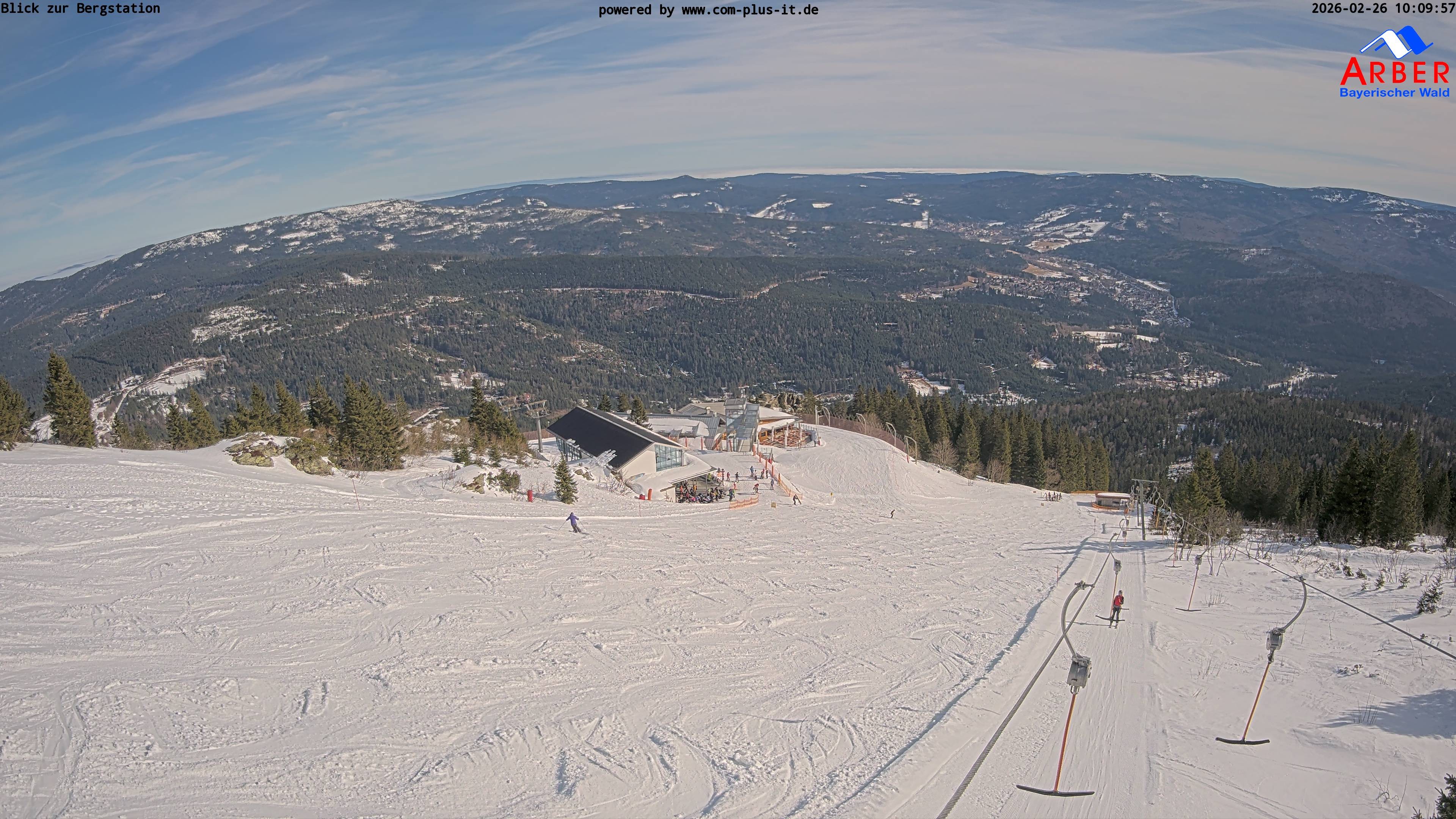 Archived image Webcam Großer Arber mountain