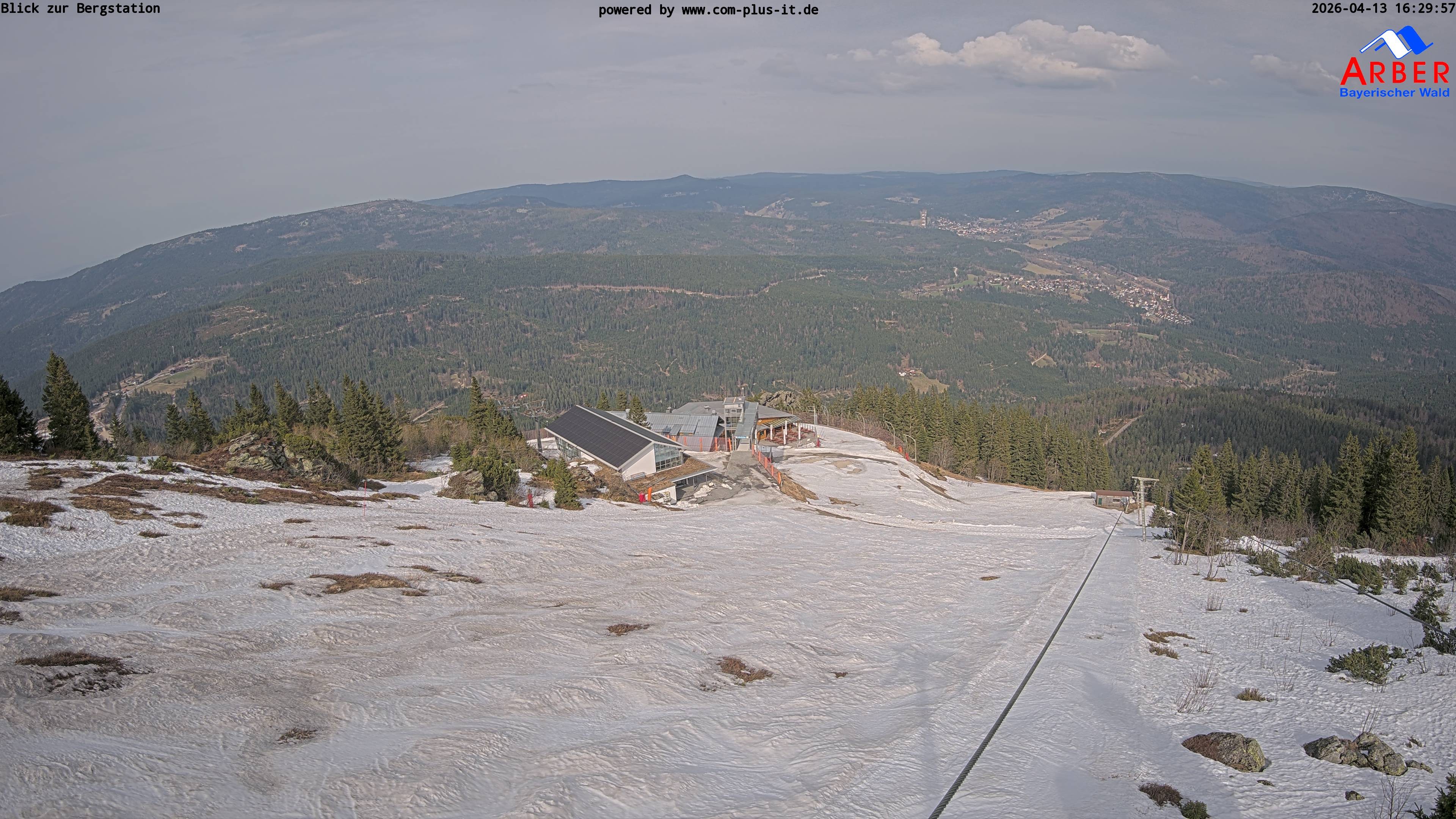 Archived image Webcam Großer Arber mountain