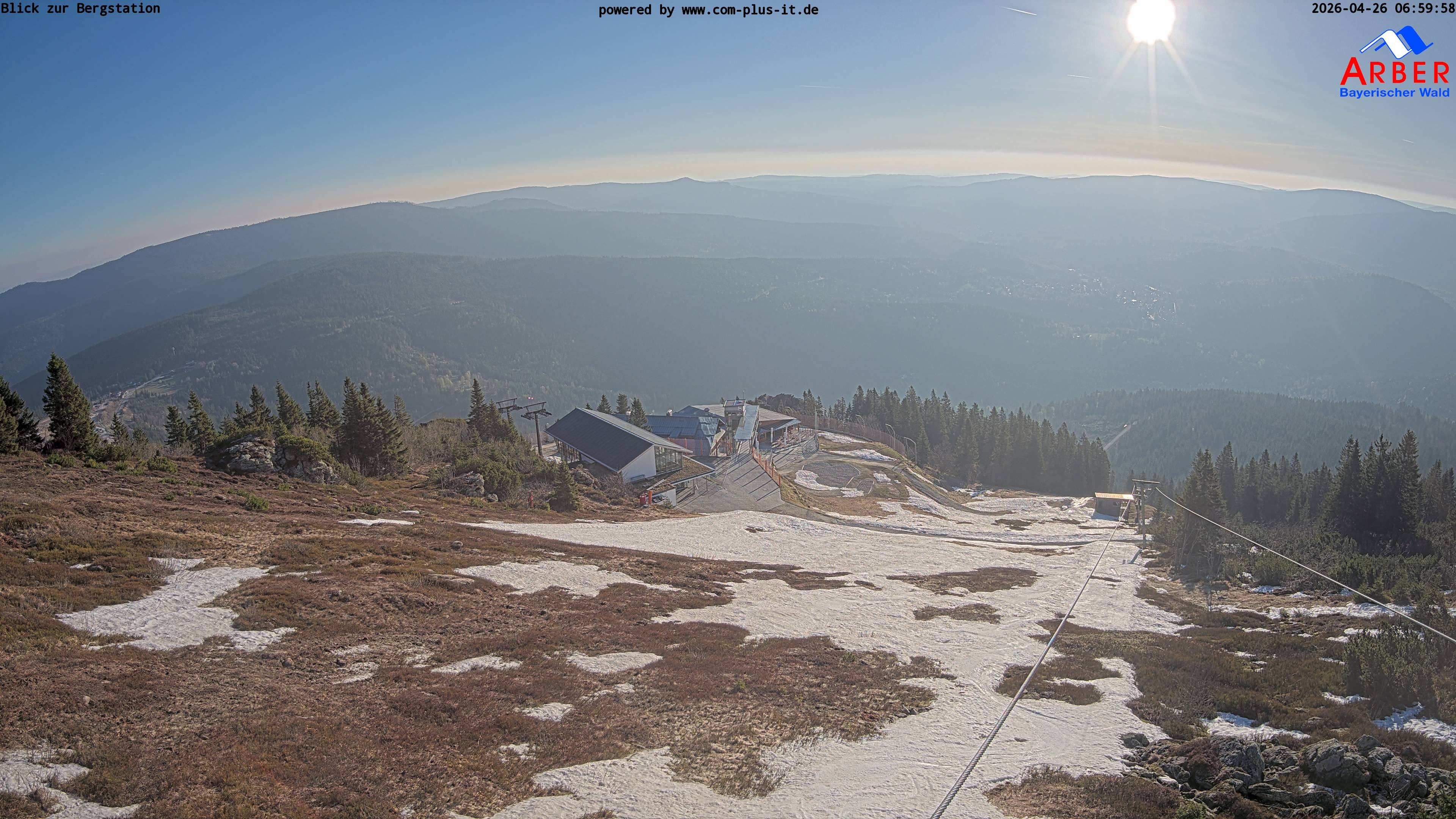 Archived image Webcam Großer Arber mountain