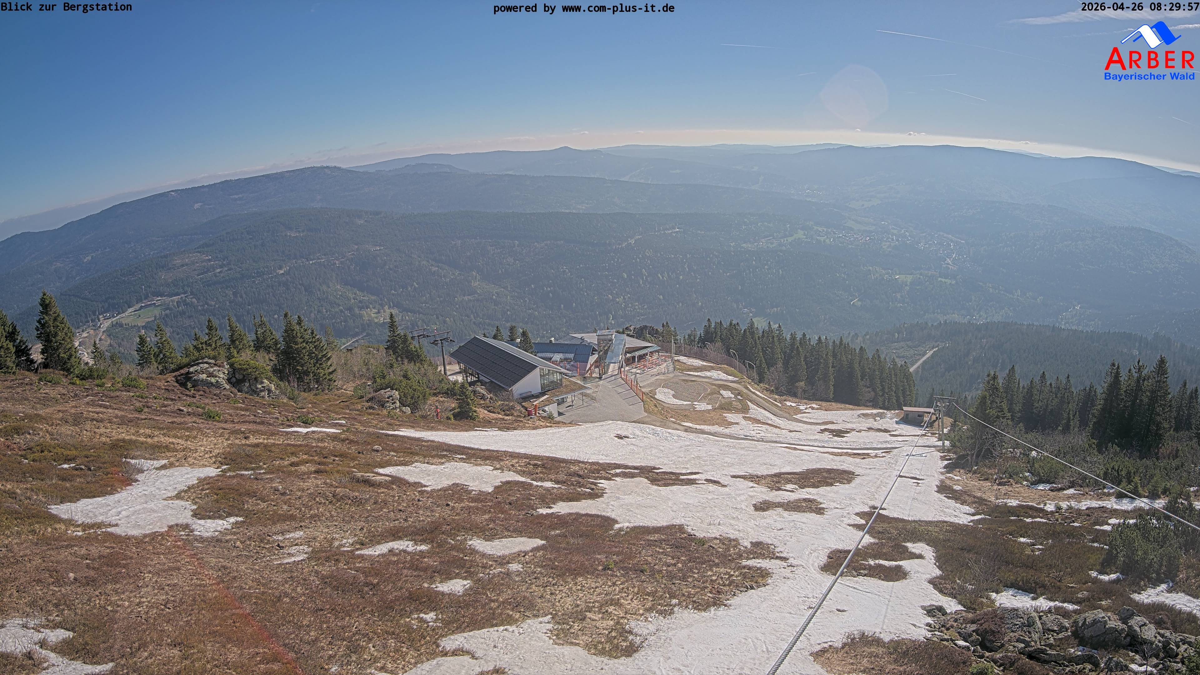 Archived image Webcam Großer Arber mountain