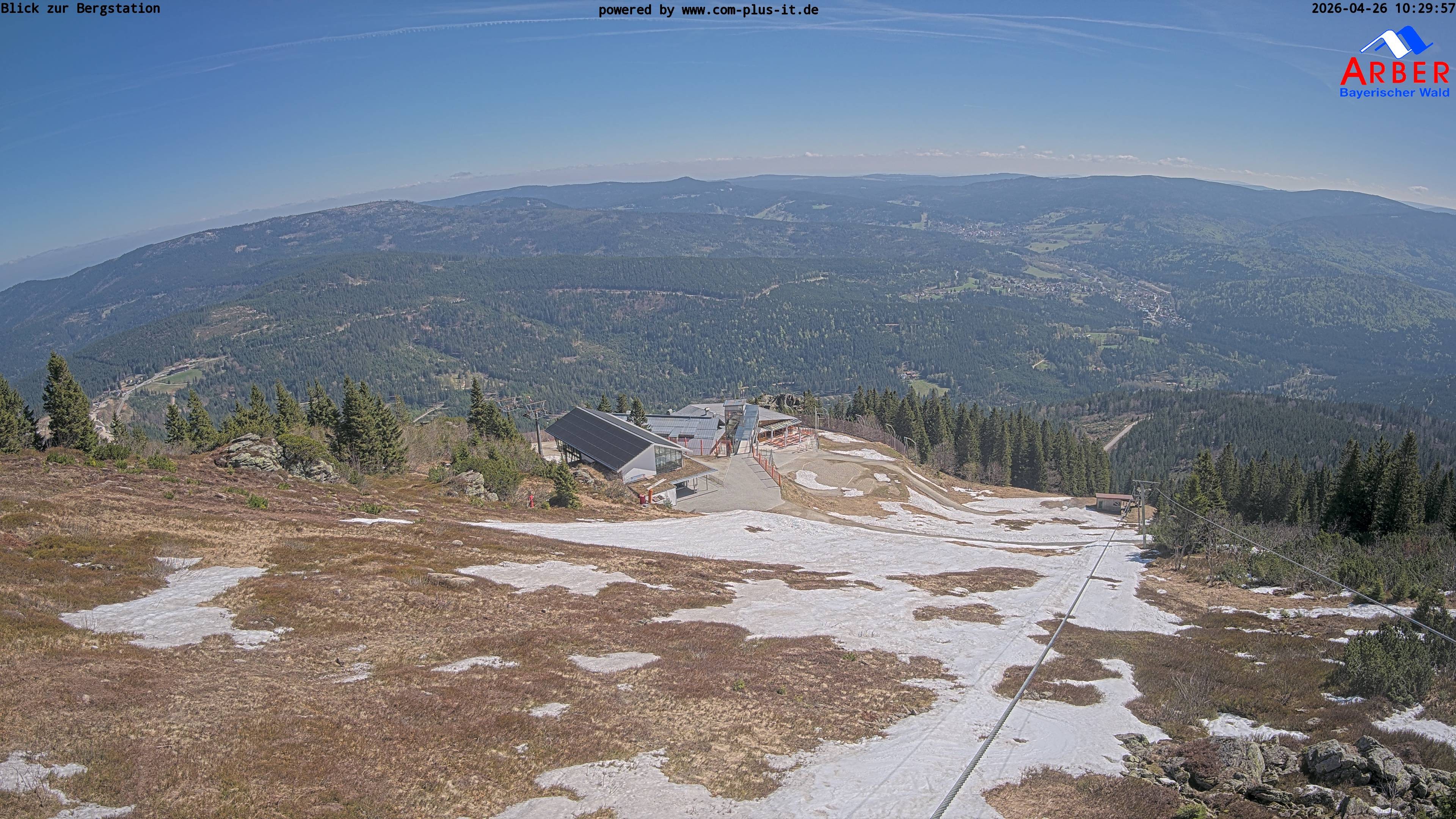 Archived image Webcam Großer Arber mountain
