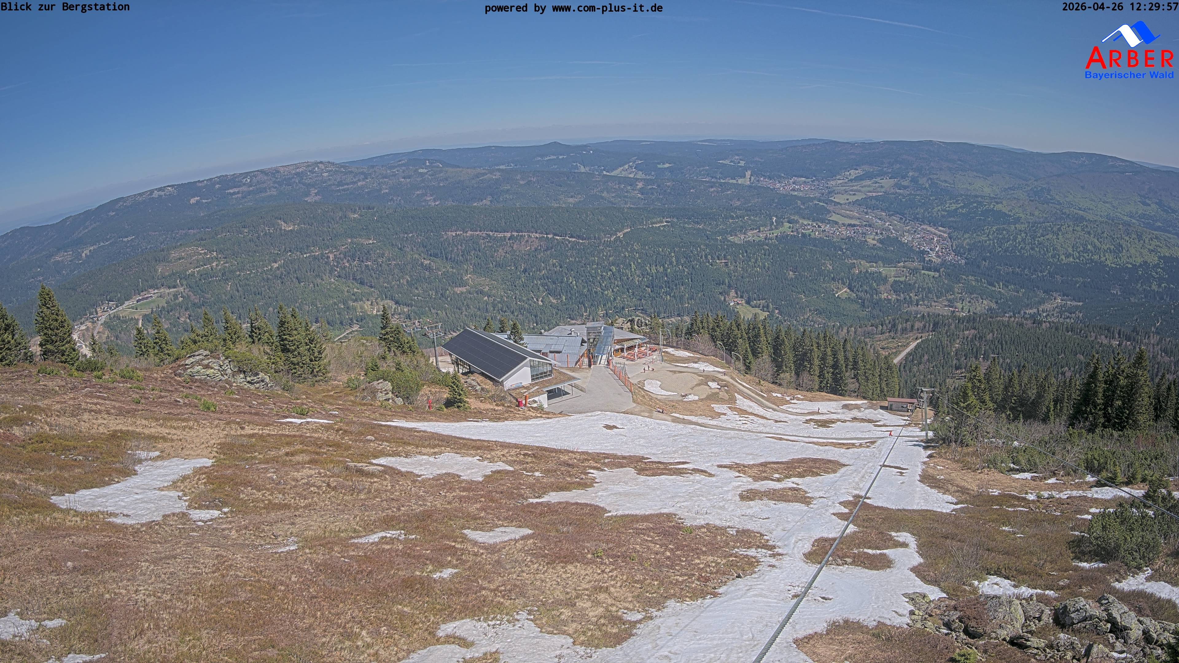 Archived image Webcam Großer Arber mountain