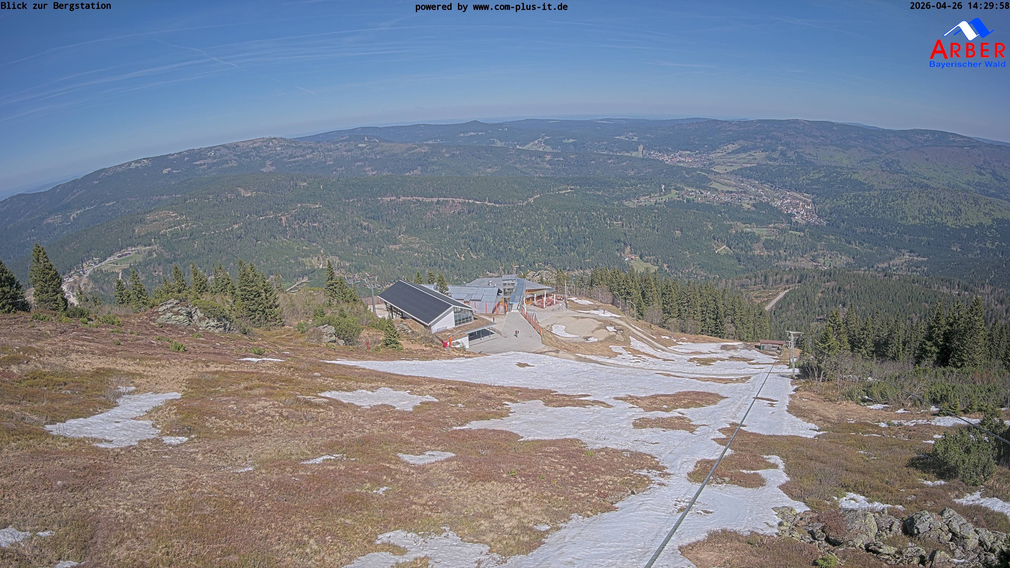 Archived image Webcam Großer Arber mountain