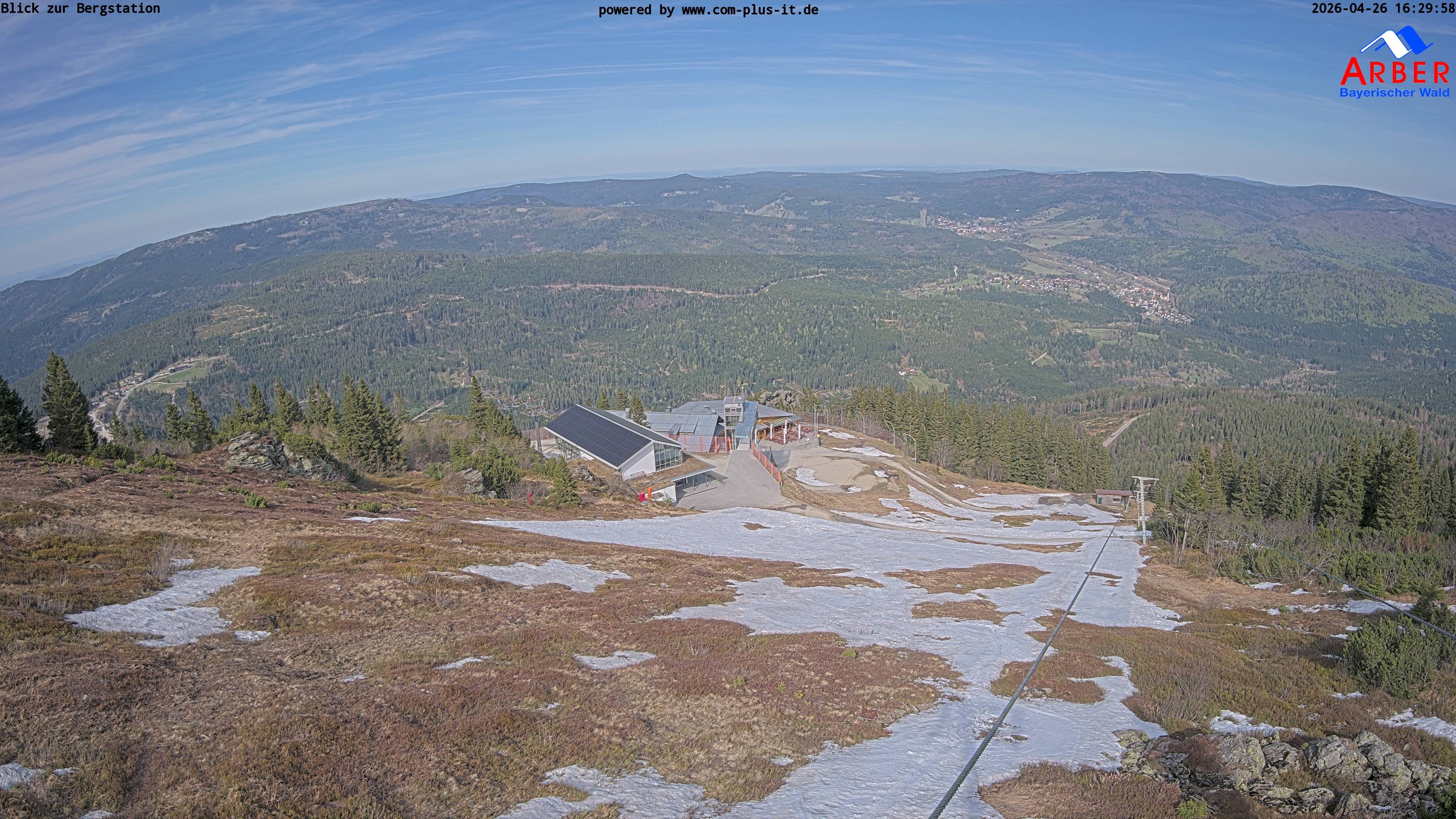 Archived image Webcam Großer Arber mountain