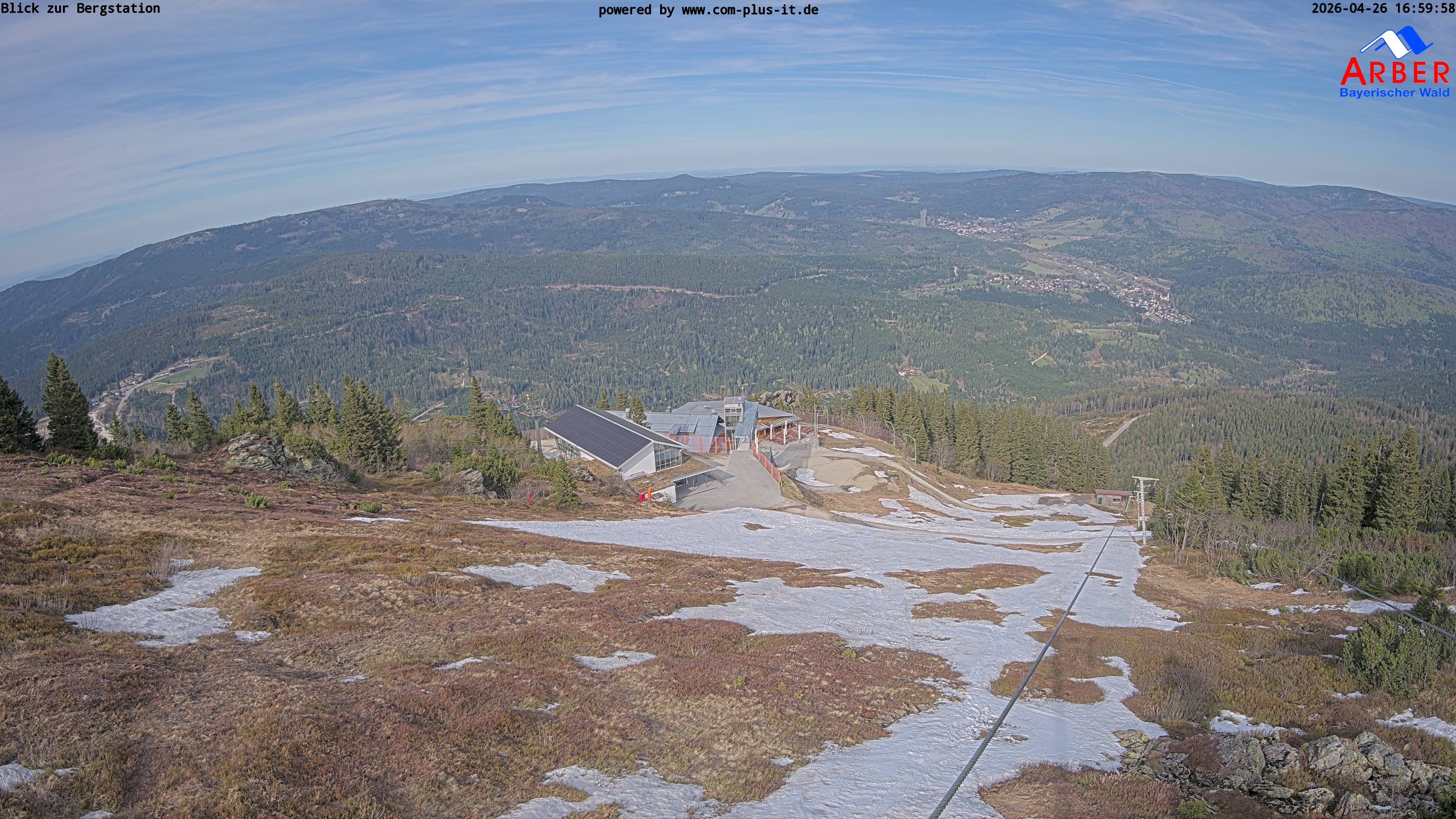 Archived image Webcam Großer Arber mountain