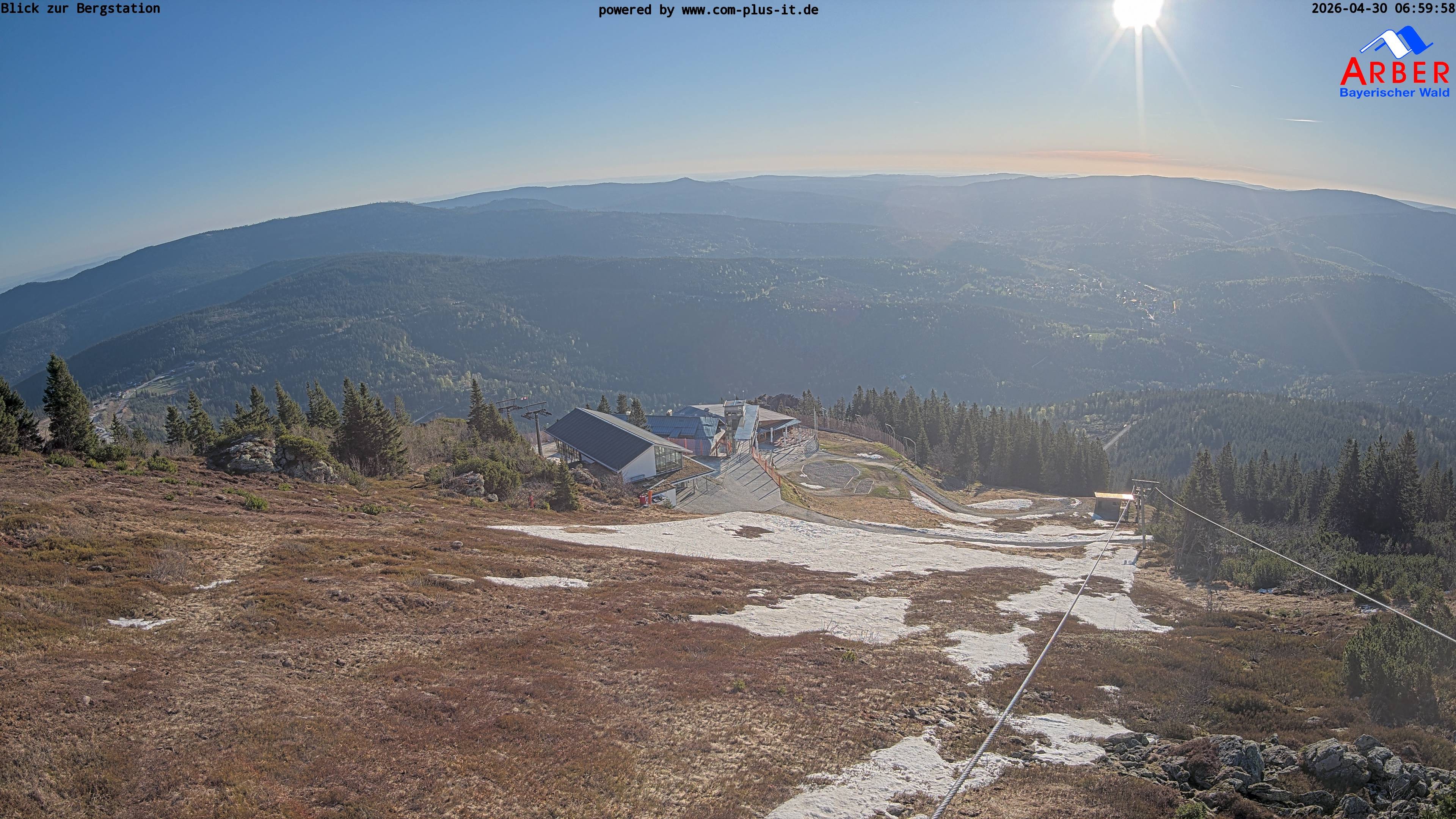 Archived image Webcam Großer Arber mountain