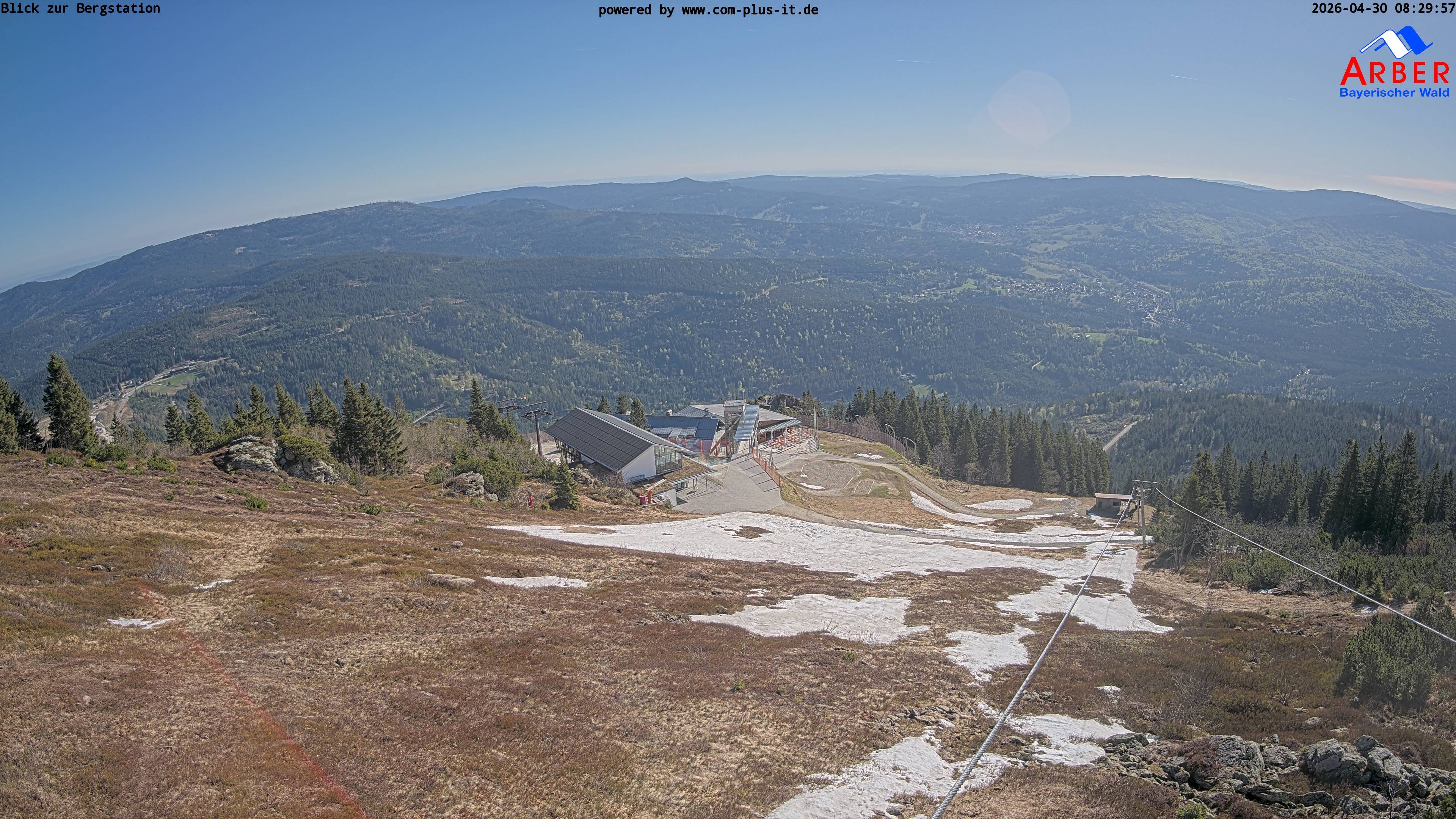 Archived image Webcam Großer Arber mountain