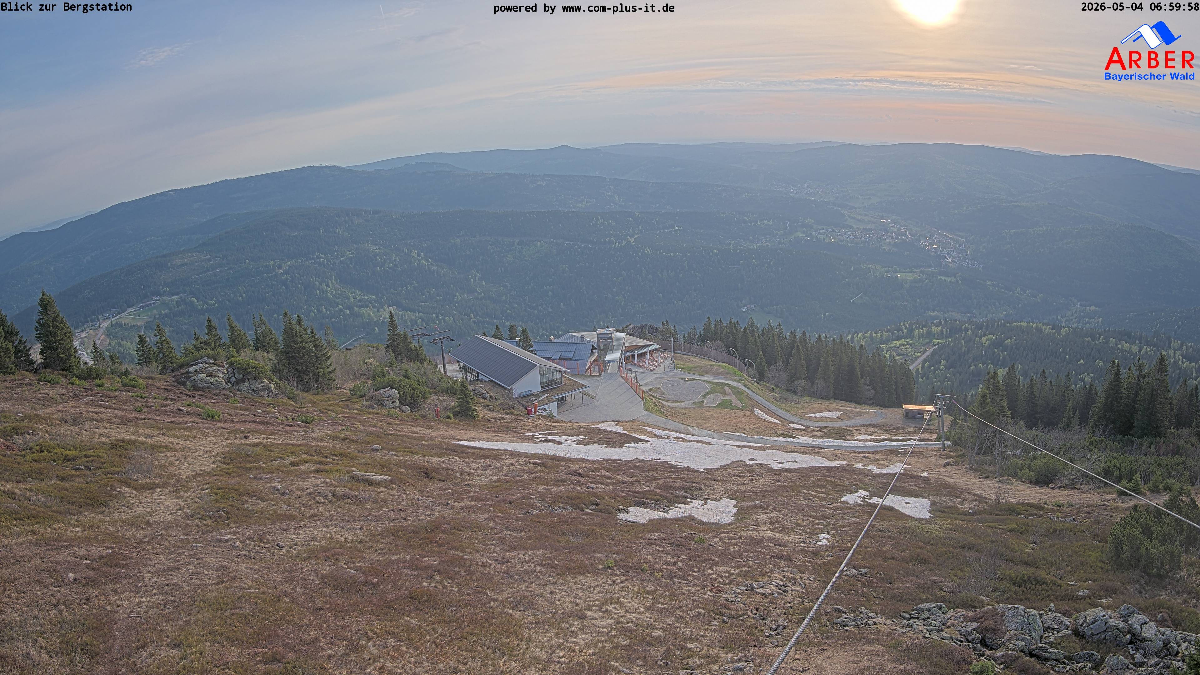 Archived image Webcam Großer Arber mountain