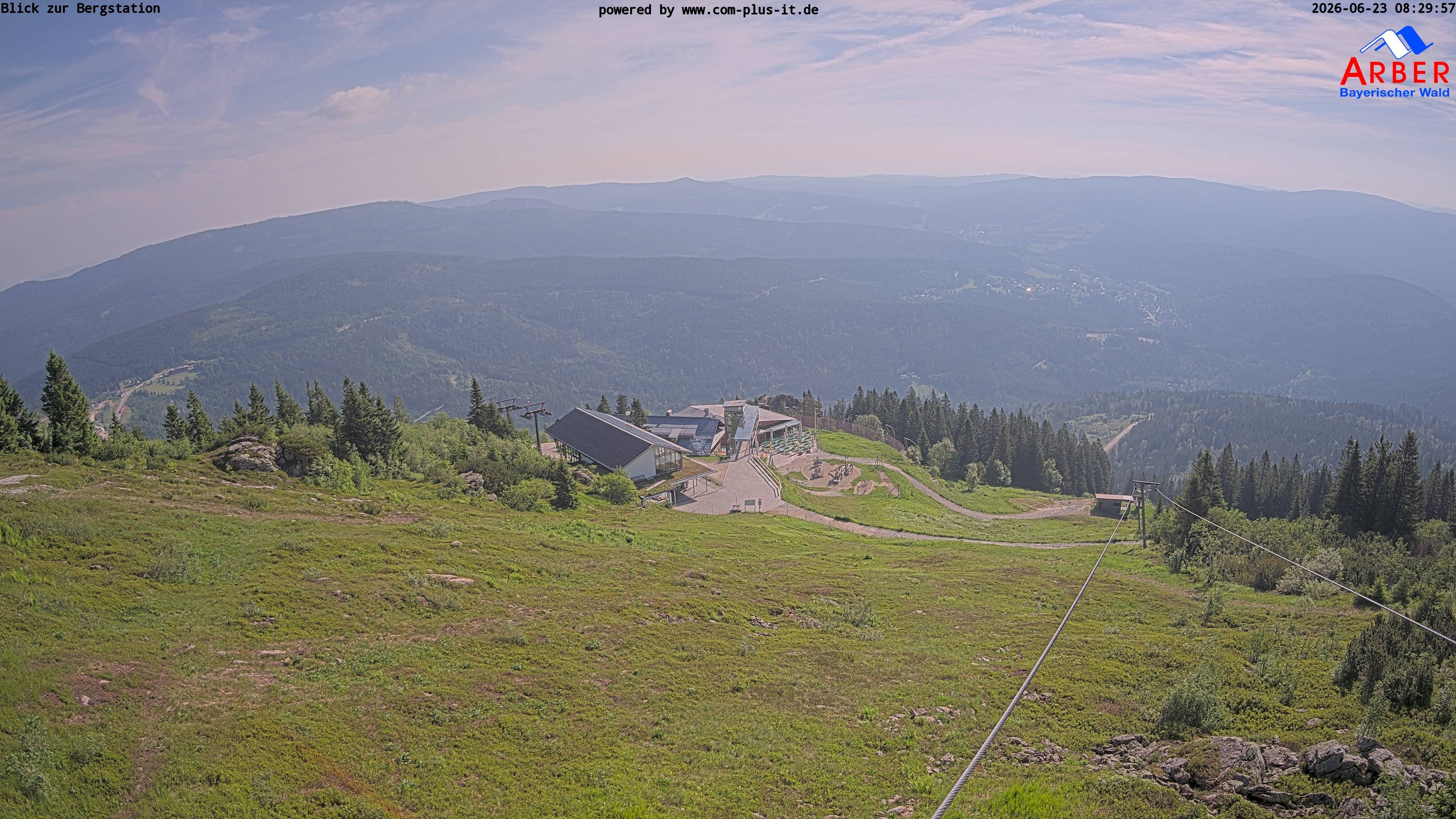Archived image Webcam Großer Arber mountain