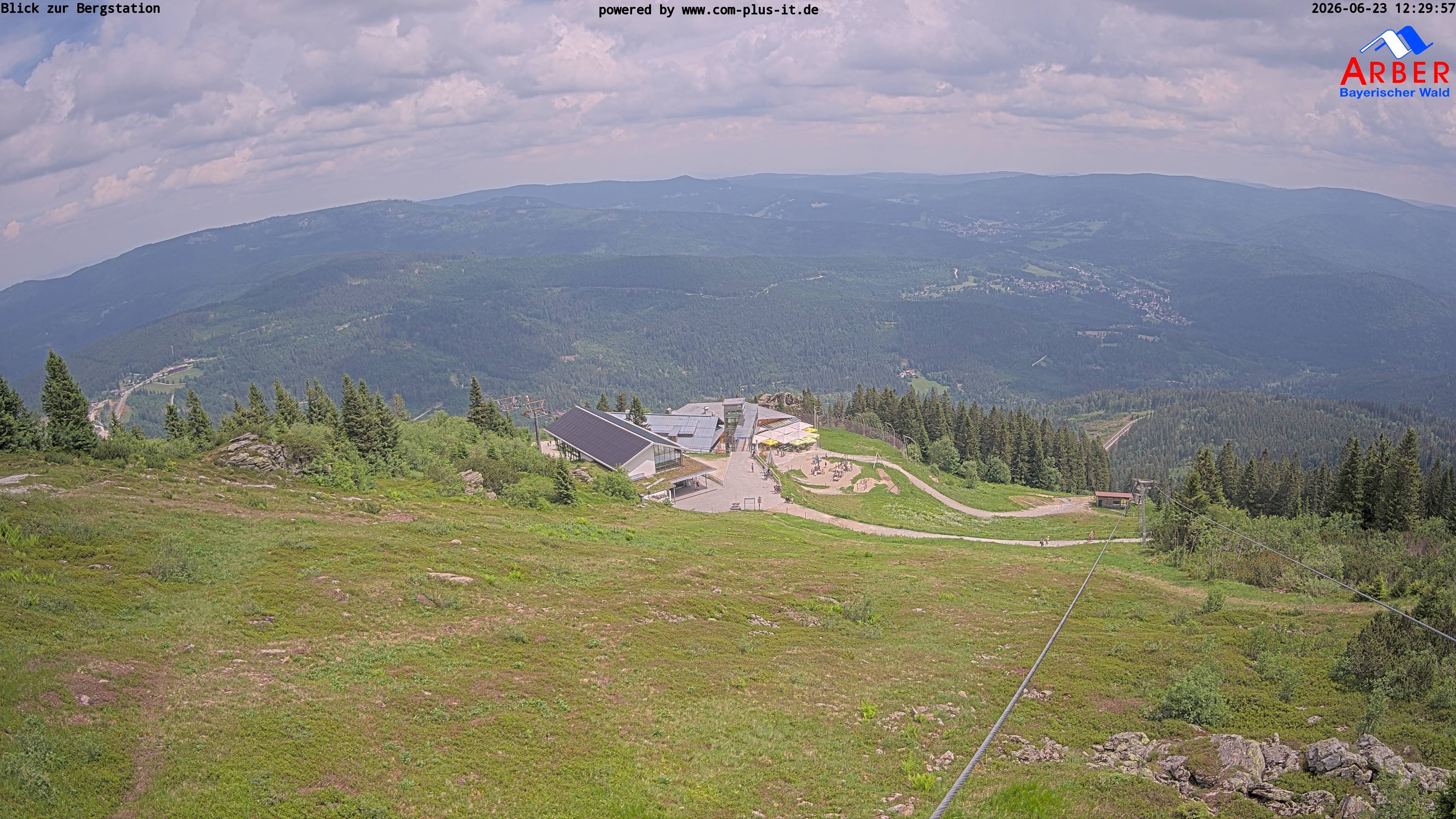 Archived image Webcam Großer Arber mountain