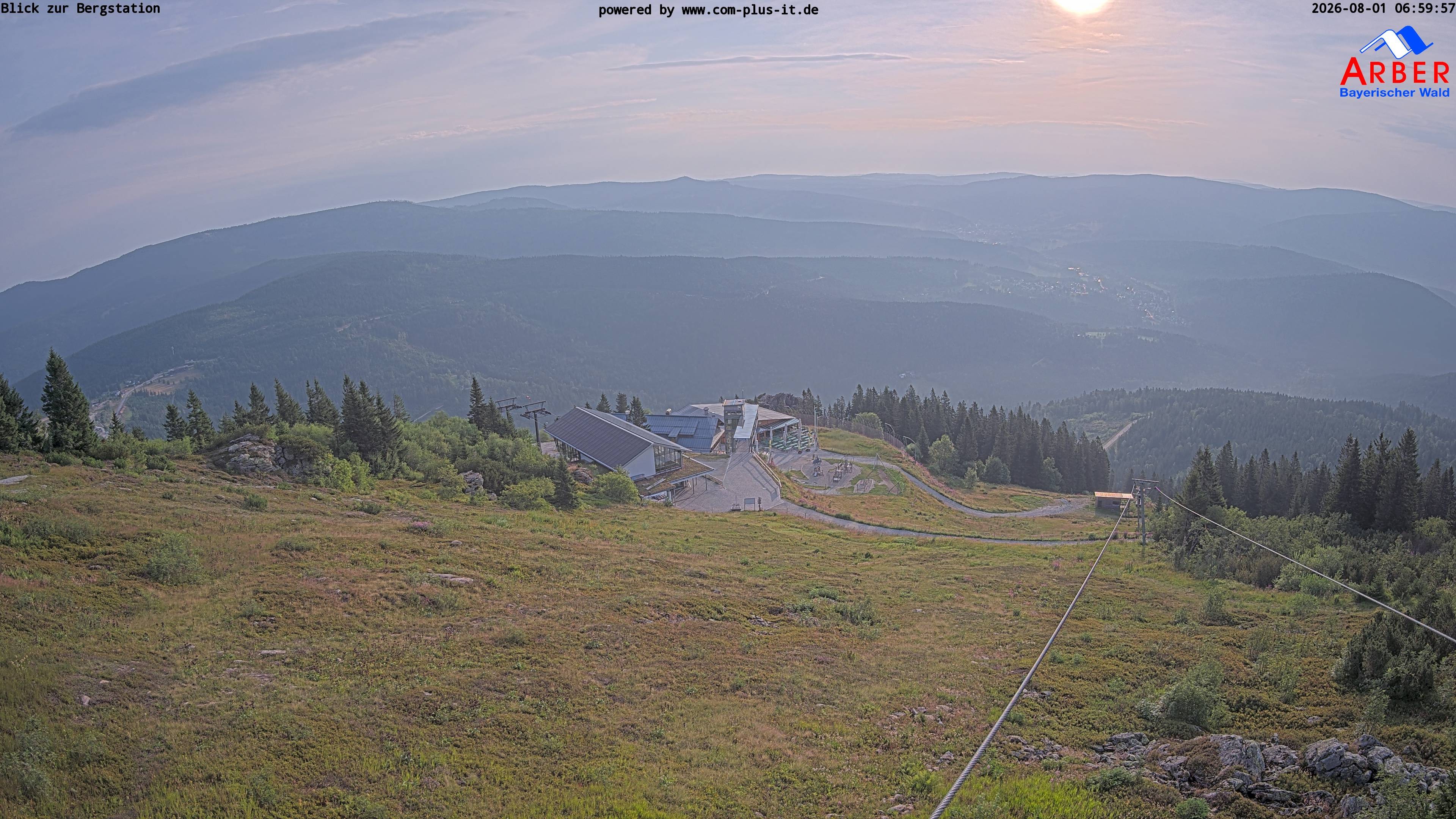 Archived image Webcam Großer Arber mountain