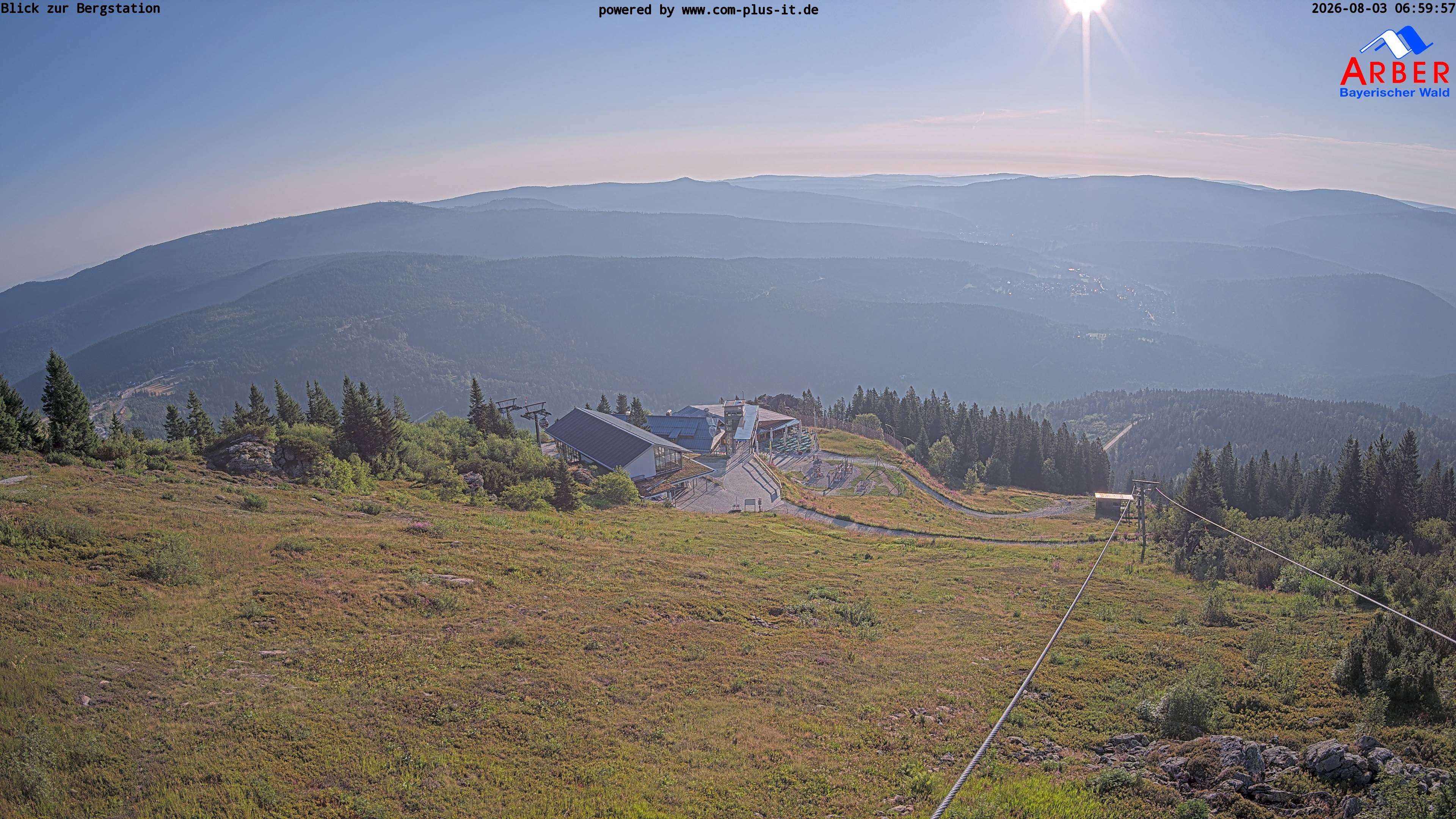 Archived image Webcam Großer Arber mountain