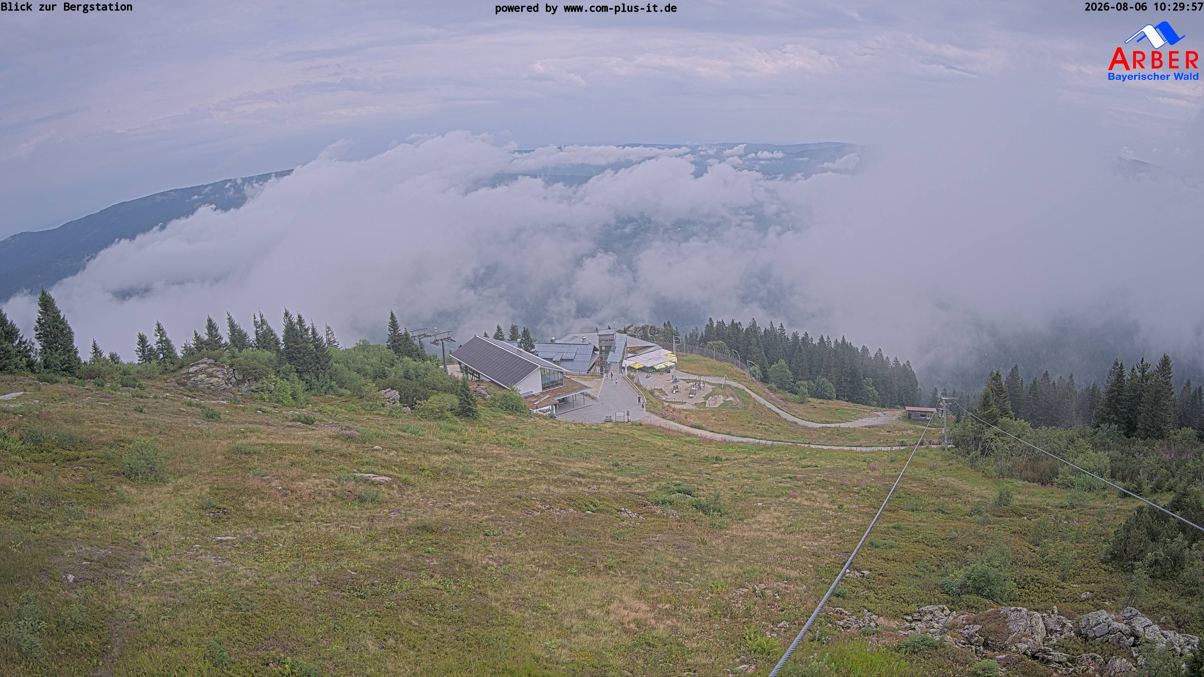 Archived image Webcam Großer Arber mountain