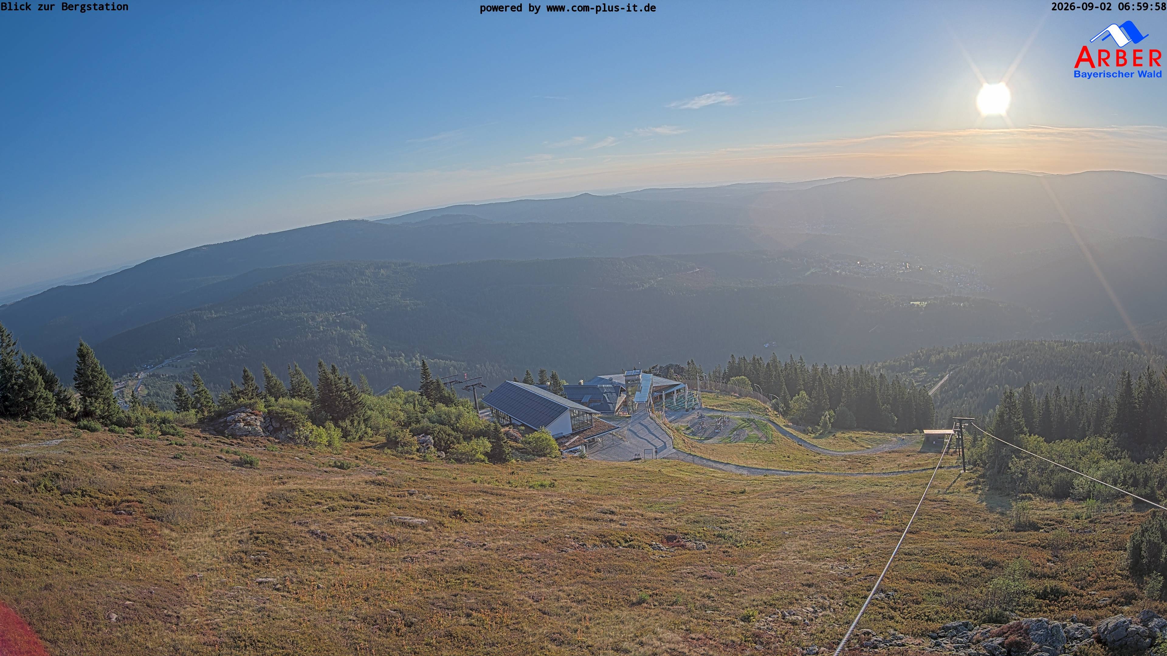 Archived image Webcam Großer Arber mountain