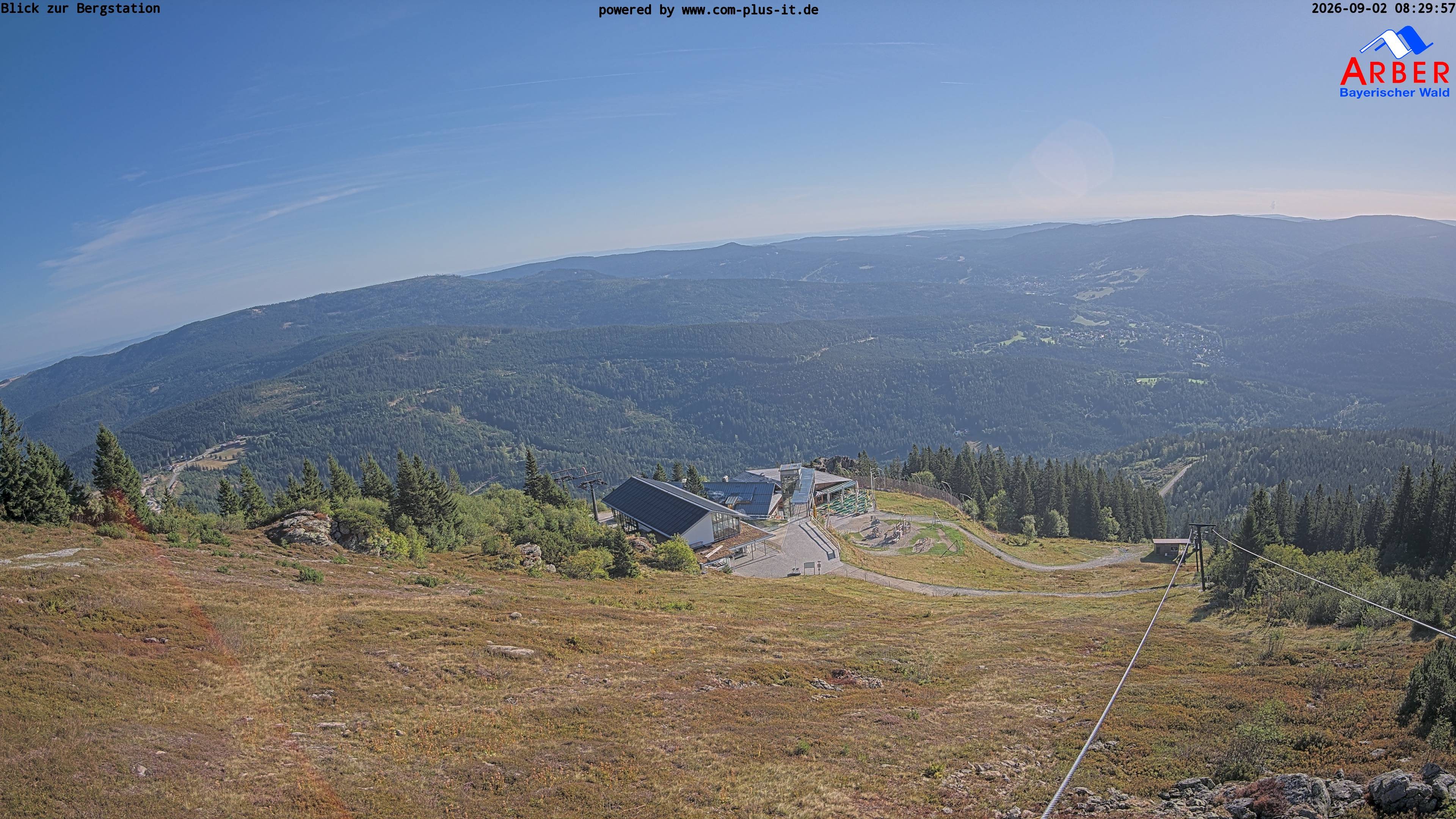 Archived image Webcam Großer Arber mountain