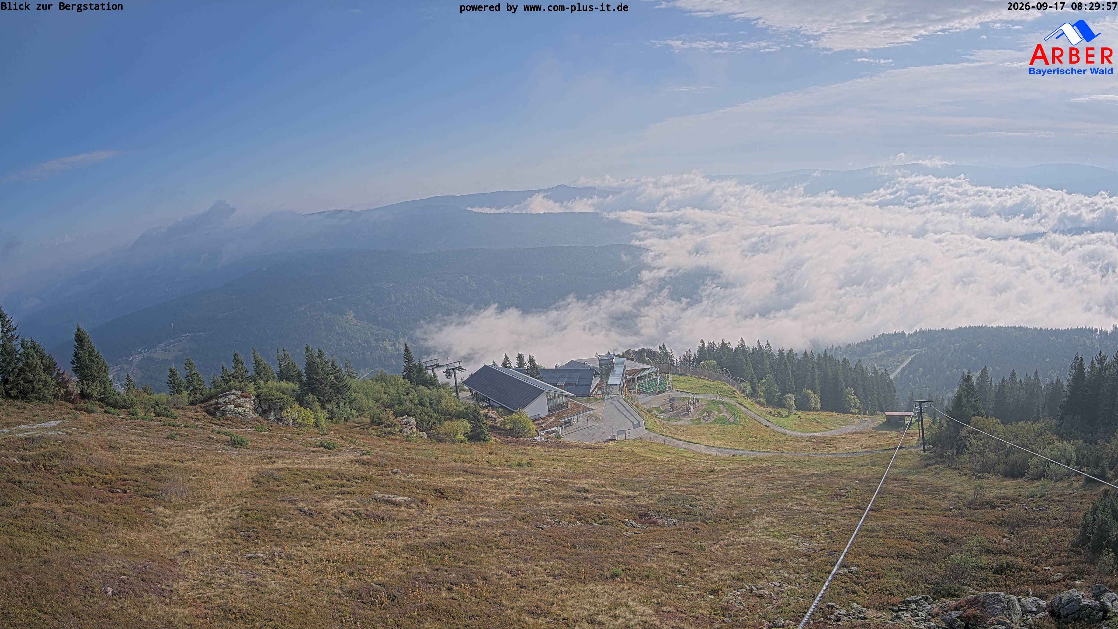 Archived image Webcam Großer Arber mountain