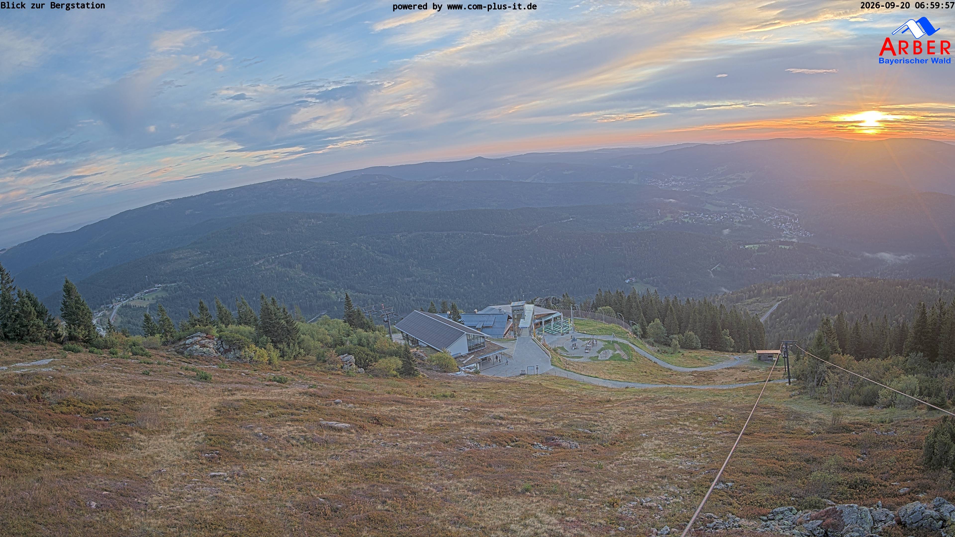 Archived image Webcam Großer Arber mountain