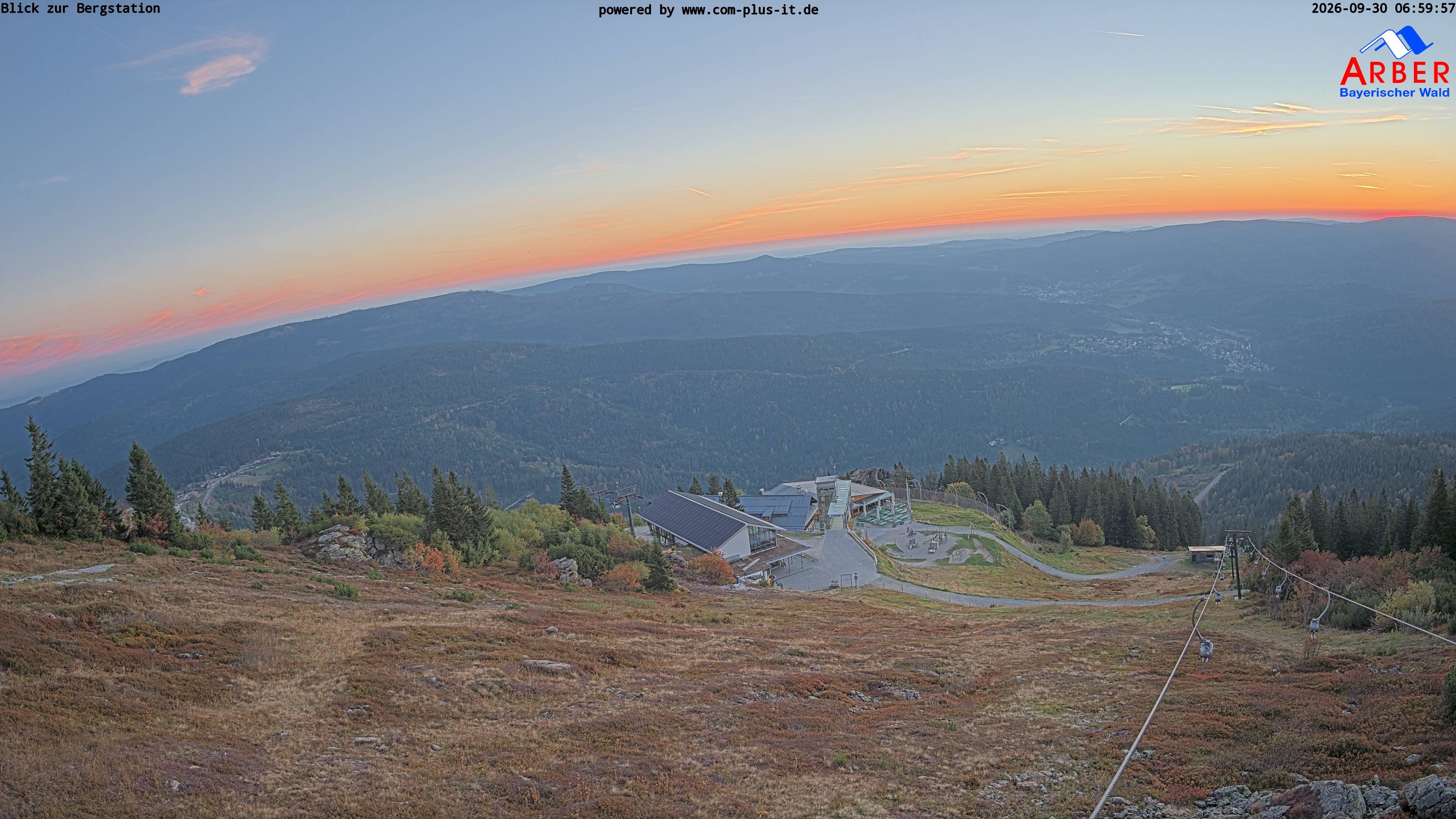 Archived image Webcam Großer Arber mountain