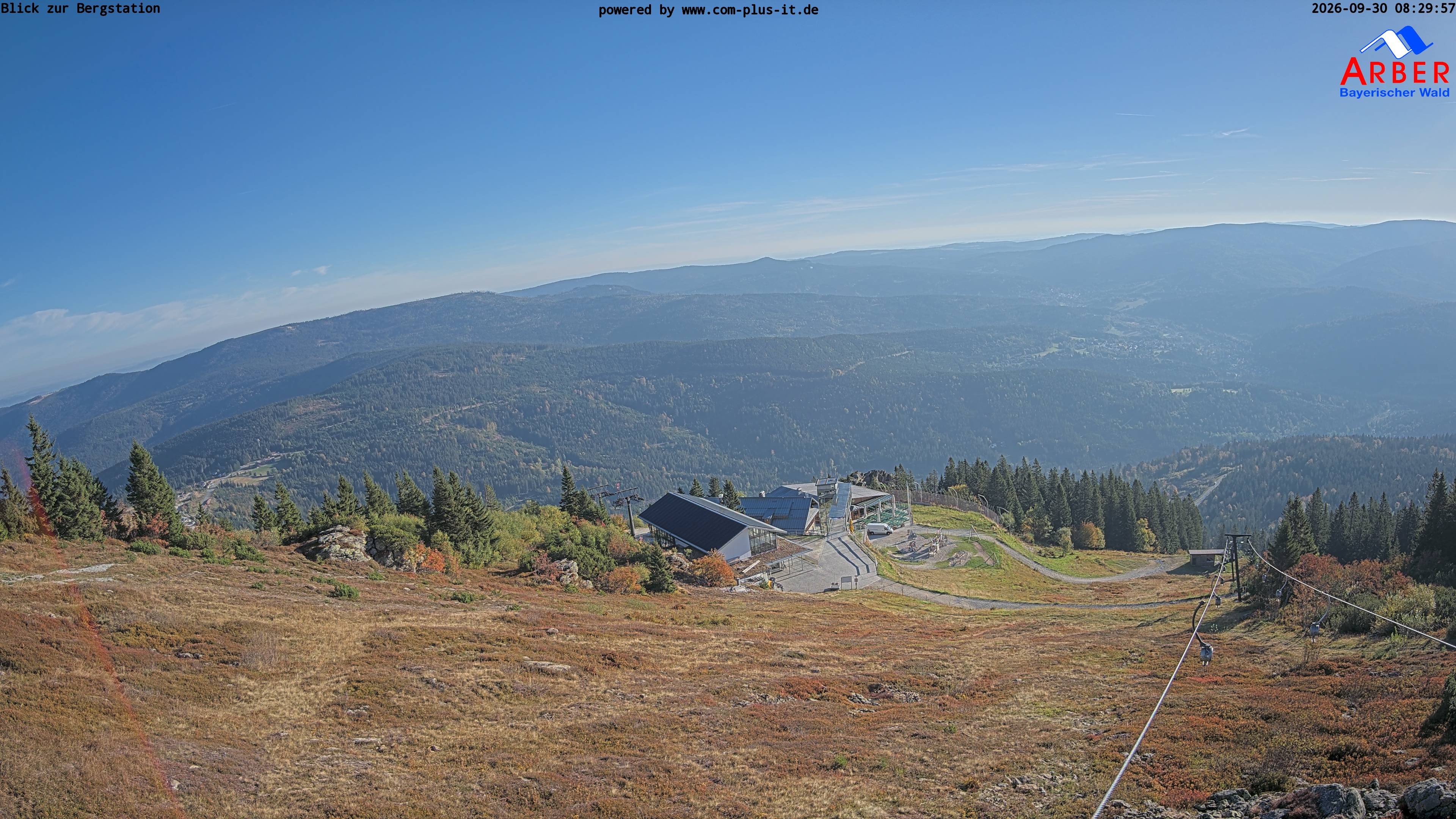 Archived image Webcam Großer Arber mountain