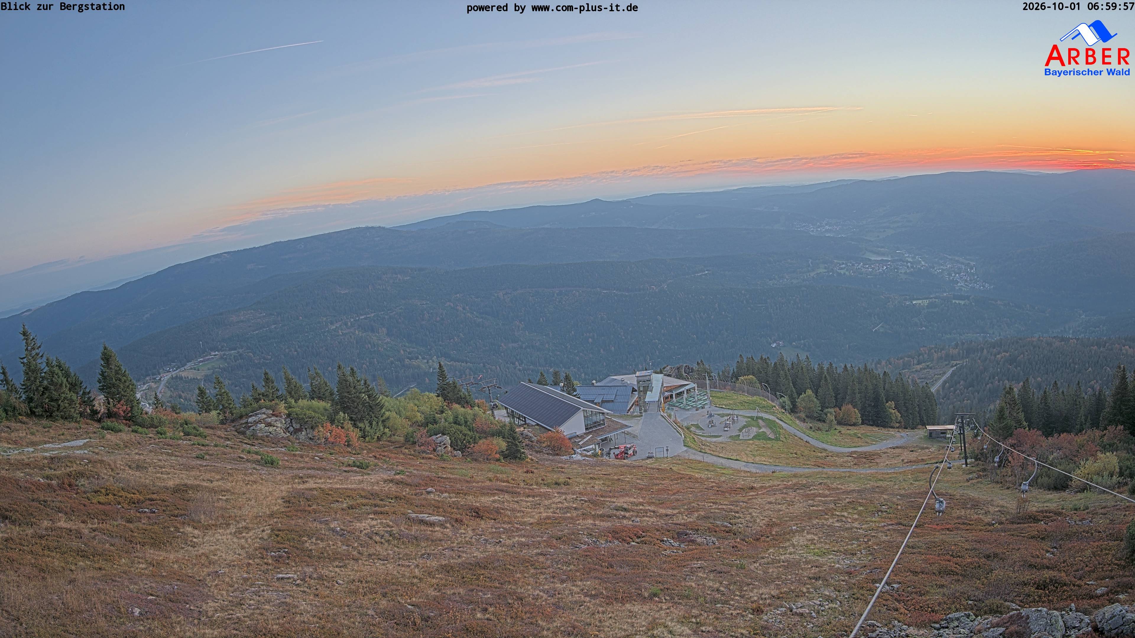 Archived image Webcam Großer Arber mountain