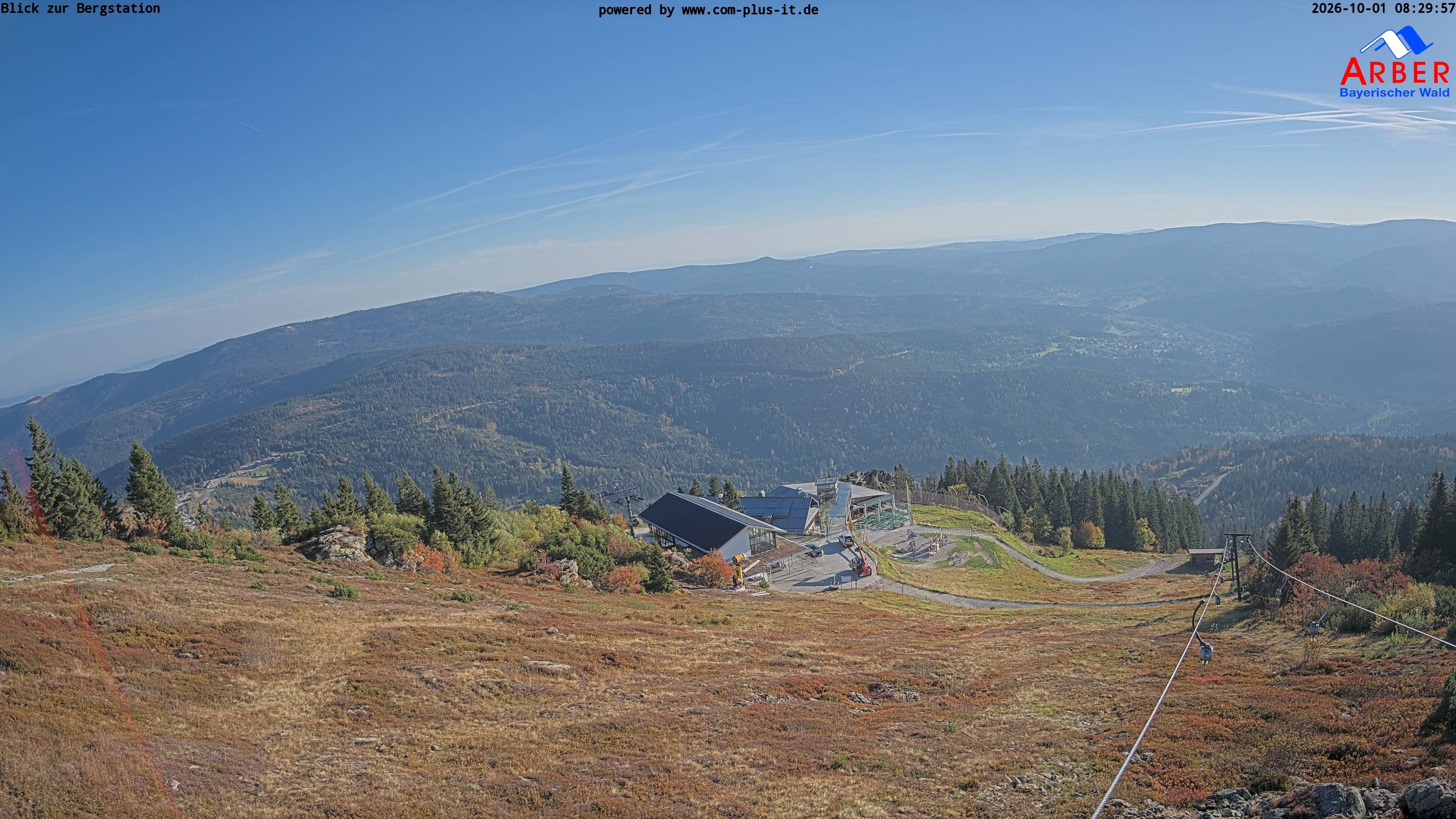 Archived image Webcam Großer Arber mountain