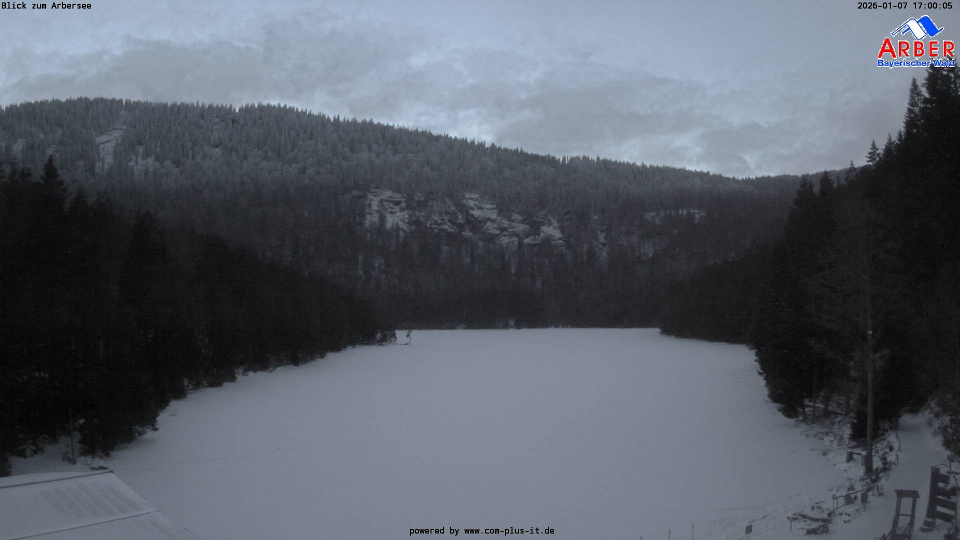 Archiv Foto Webcam Großer Arbersee - Bayerischer Wald