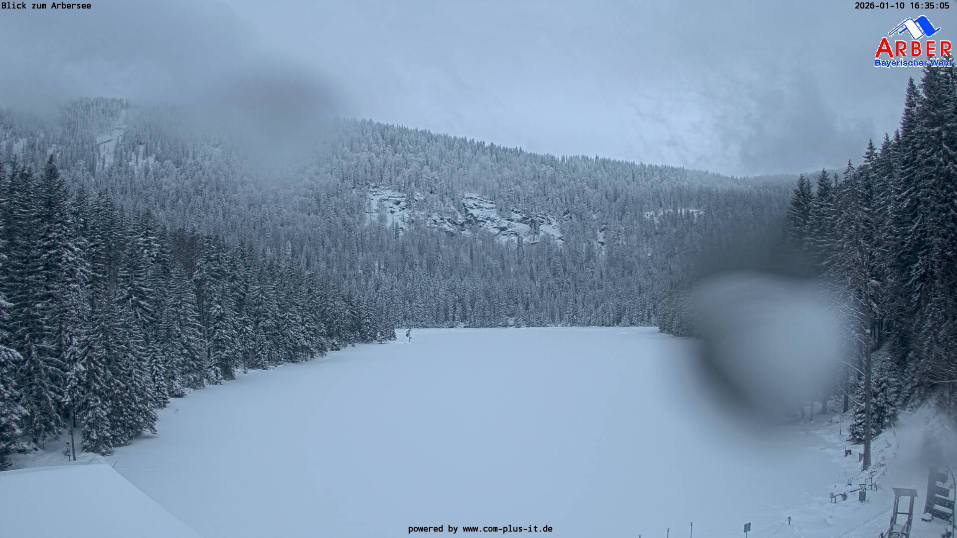 Archiv Foto Webcam Großer Arbersee - Bayerischer Wald