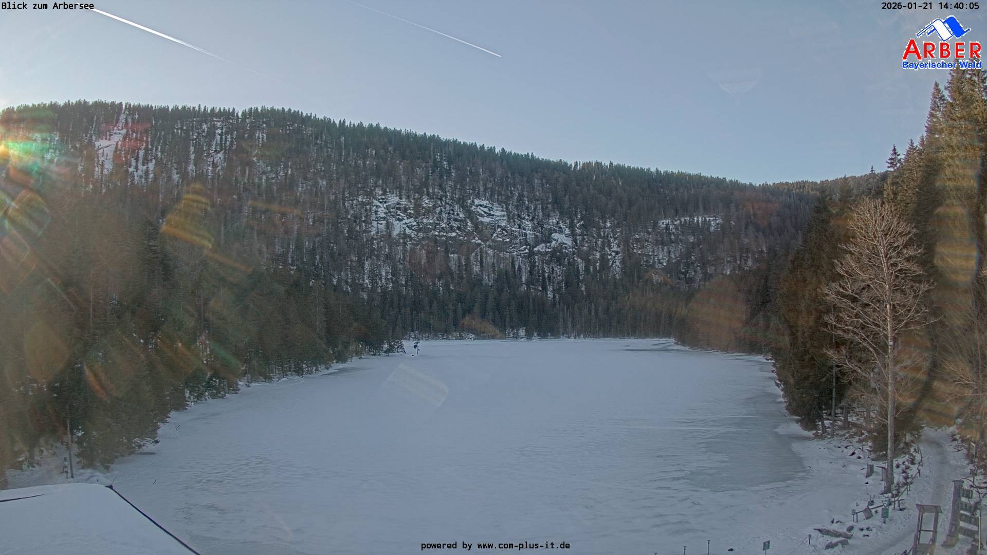 Archiv Foto Webcam Großer Arbersee - Bayerischer Wald
