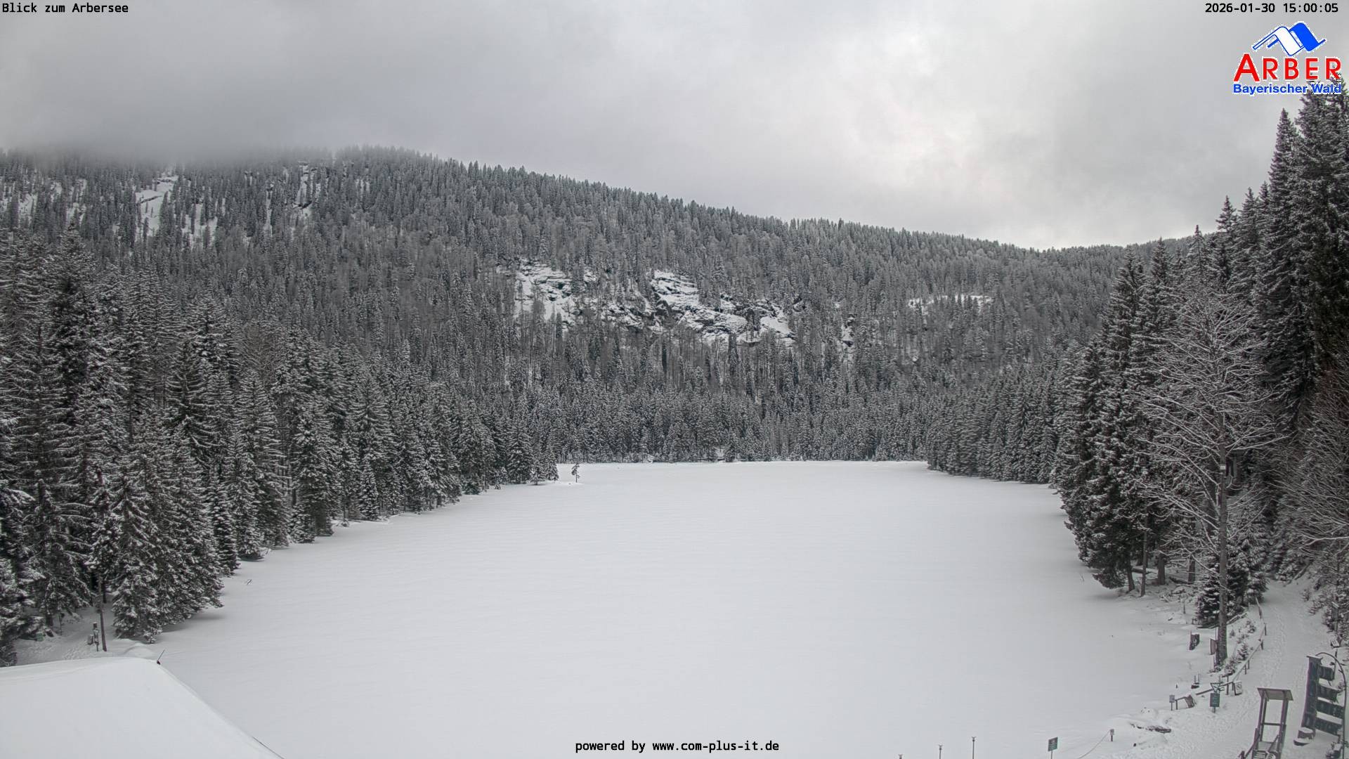Archiv Foto Webcam Großer Arbersee - Bayerischer Wald