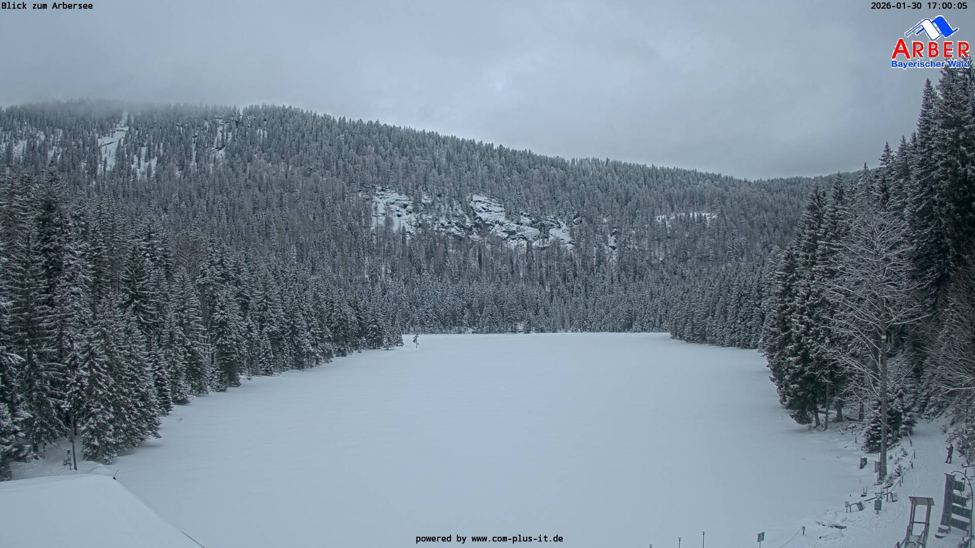 Archiv Foto Webcam Großer Arbersee - Bayerischer Wald